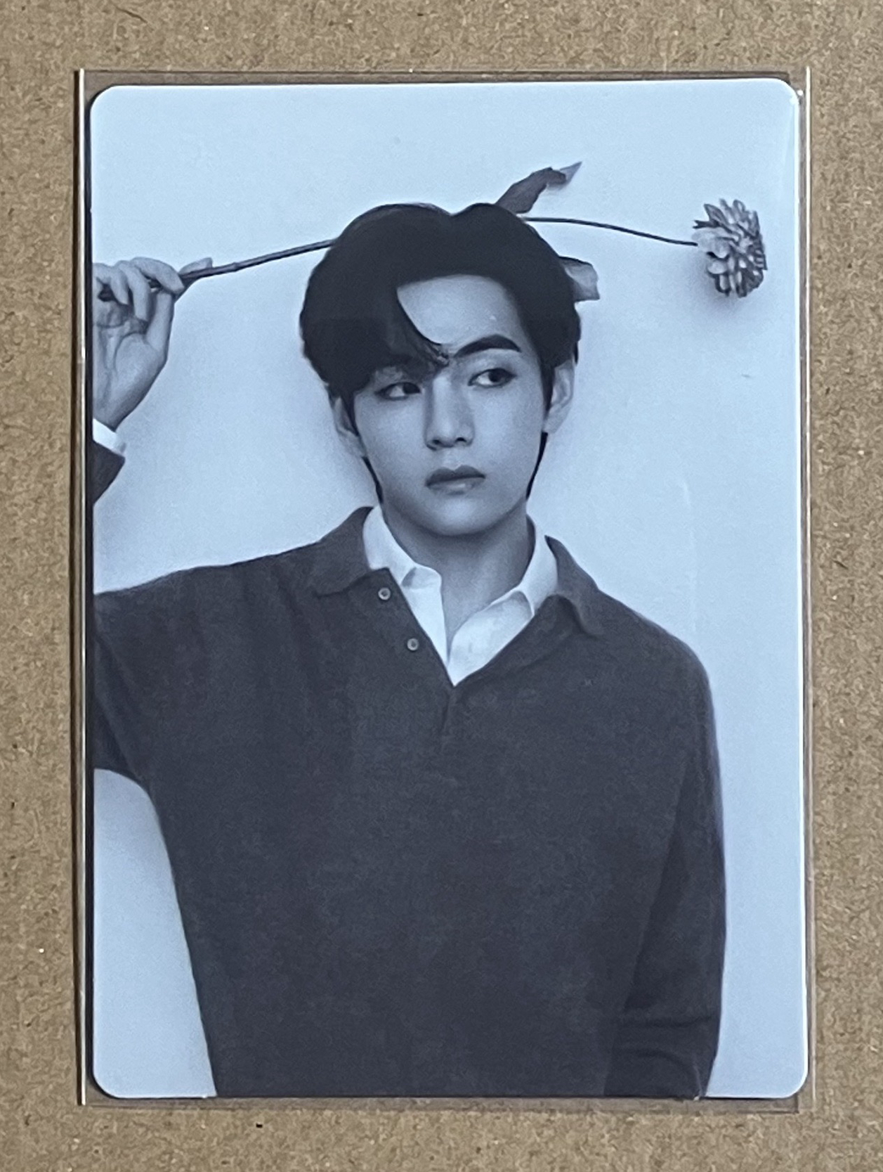 V 金泰亨 Monochrome 隨機卡 (6/6)