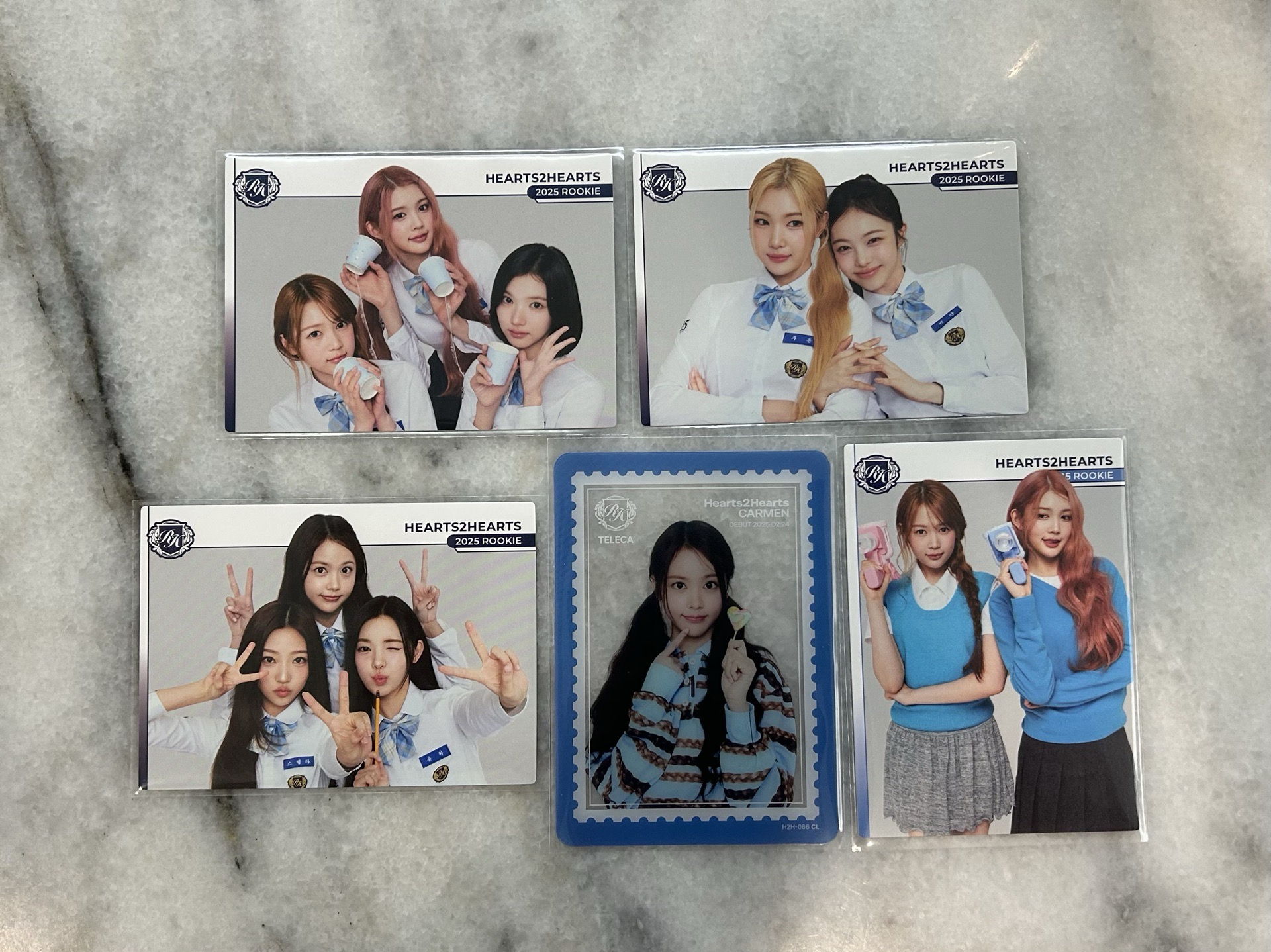 2025 K-POP ROOKIE TELECA 隨機卡 