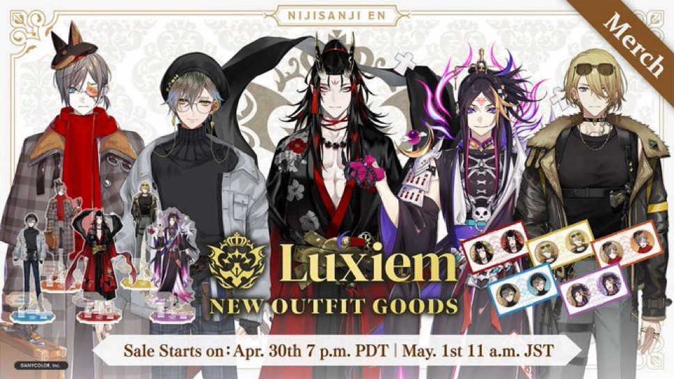 Luxiem New Outfit Goods