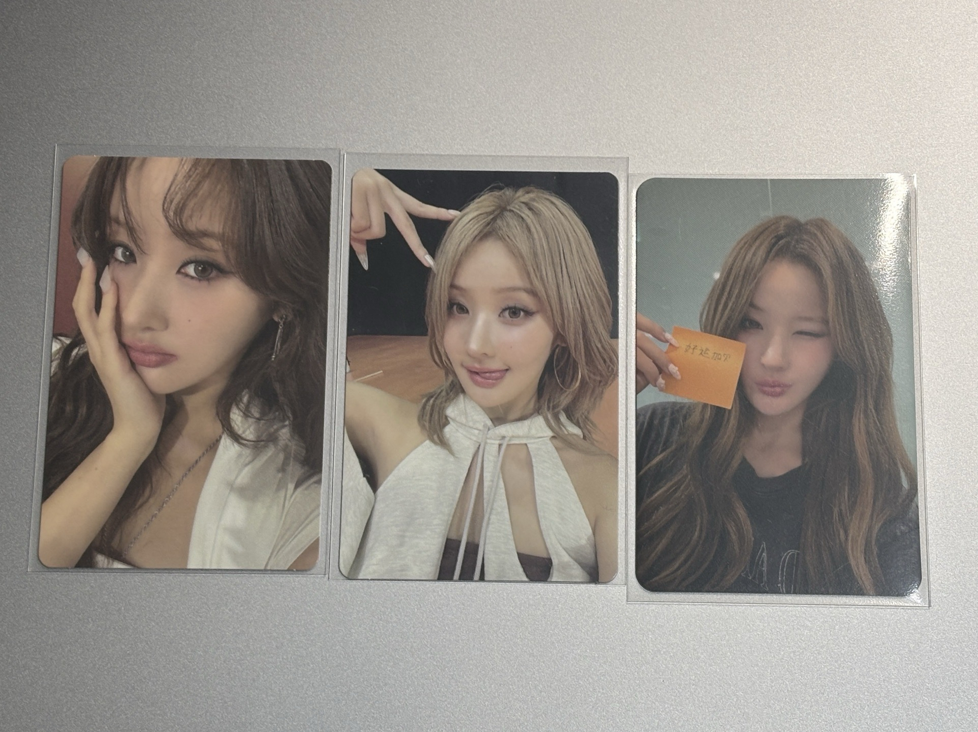 Belle小卡三張一起