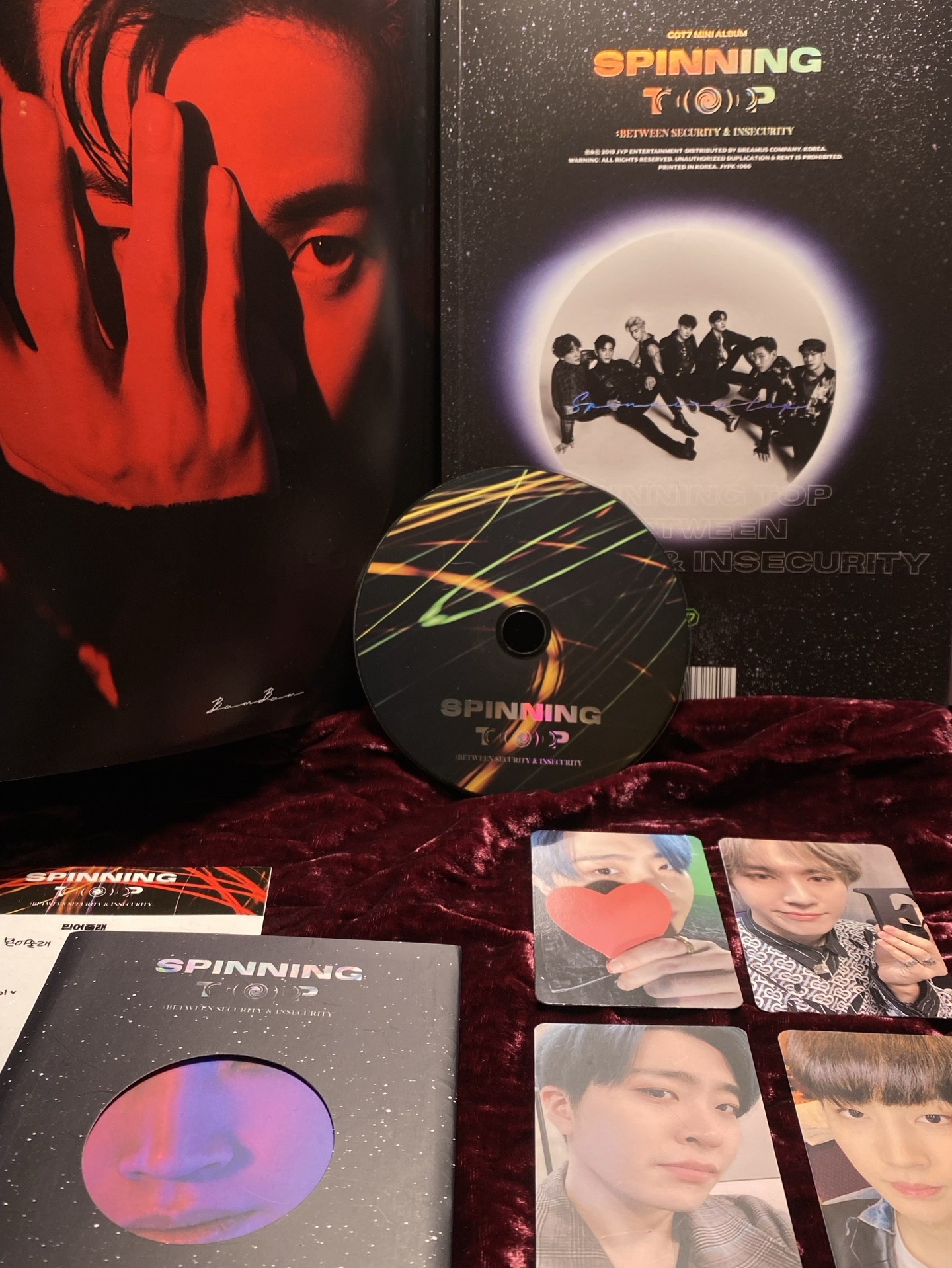 ⎝GOT7⎞’SPINNING TOP’ INSECURITY Ver. 全專 含預購特典