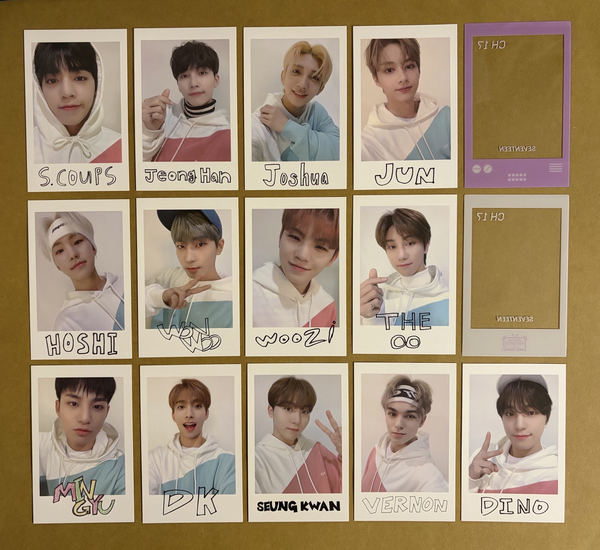 🤍2020克拉島 拍立得大卡 A+B set