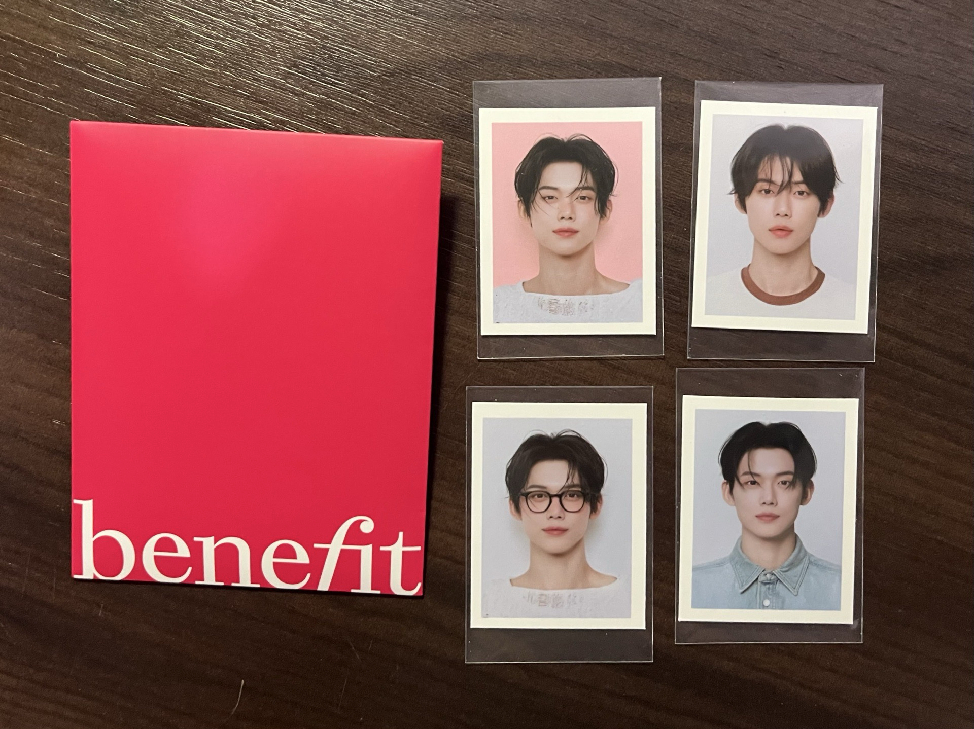 崔然竣 benefit 代言 證件照組