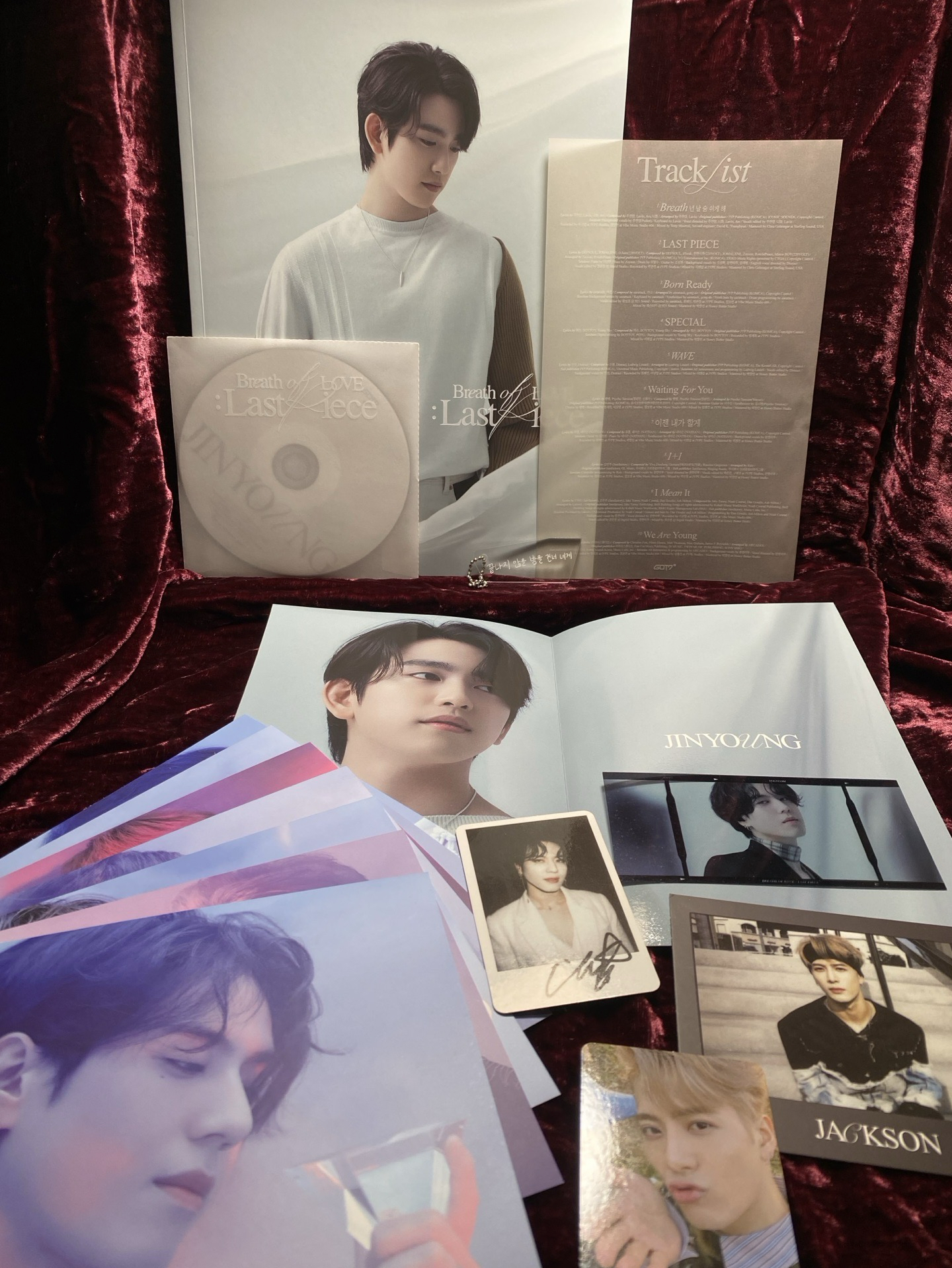 ⎝GOT7⎞’Breath of Love:Last Piece’ JINYOUNG Ver. 全專 含預購特典