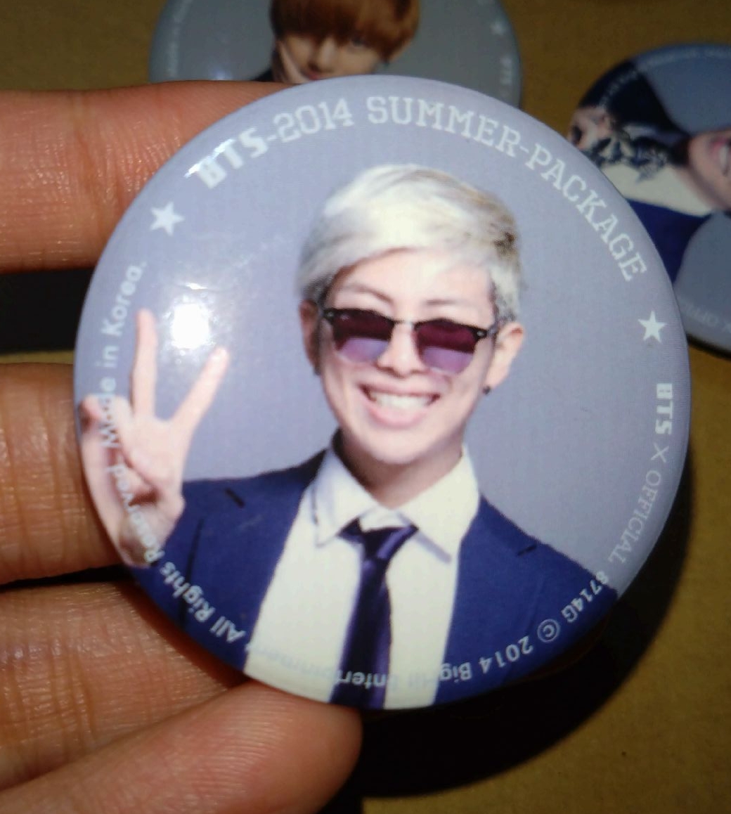 BTS  | 2014 夏寫徽章組 （缺Jimin）