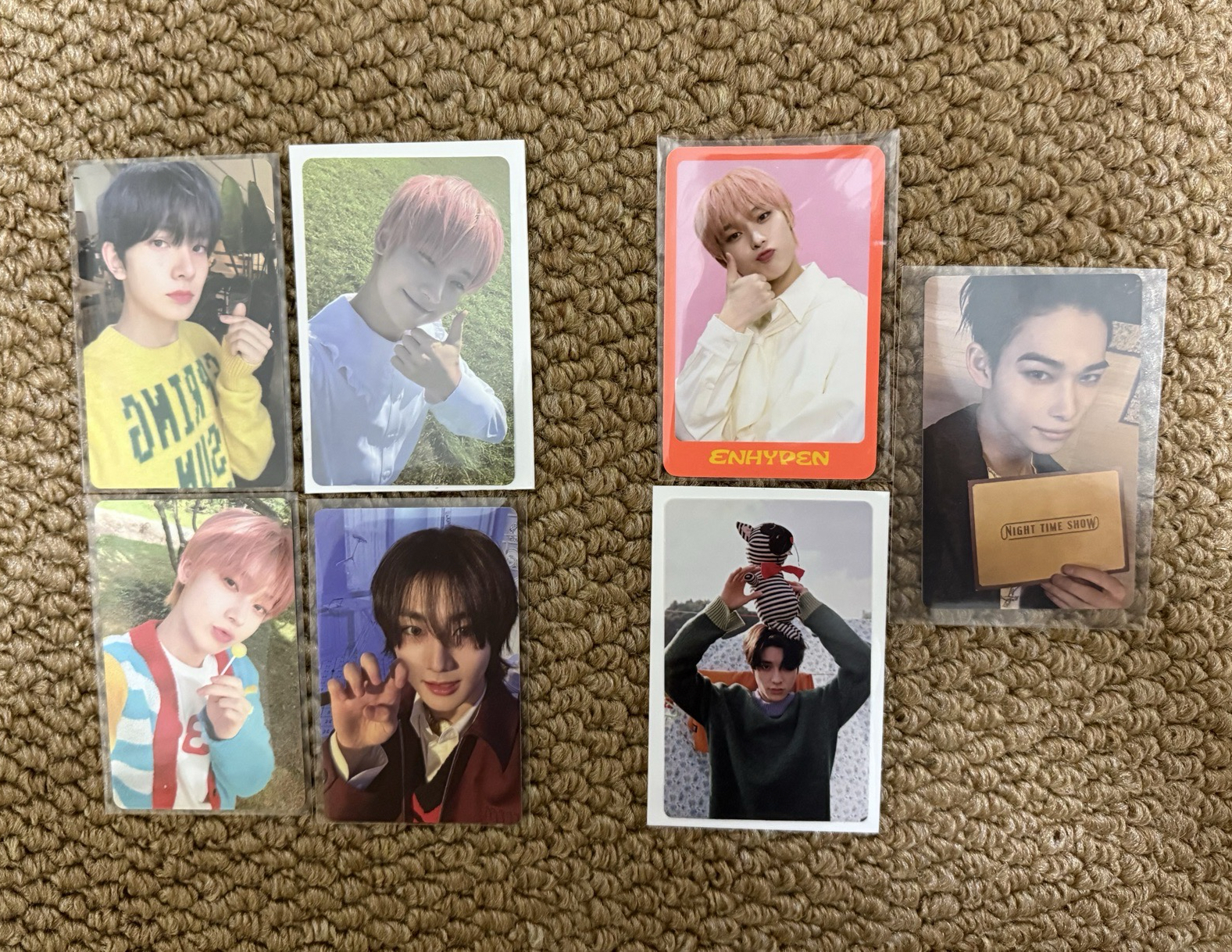 Enhypen年曆卡、專卡