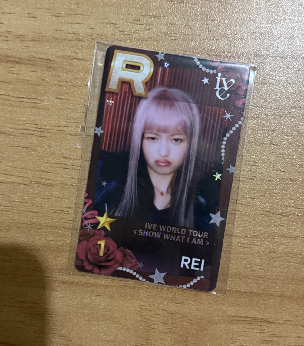 IVE直井怜小卡（遊戲卡）