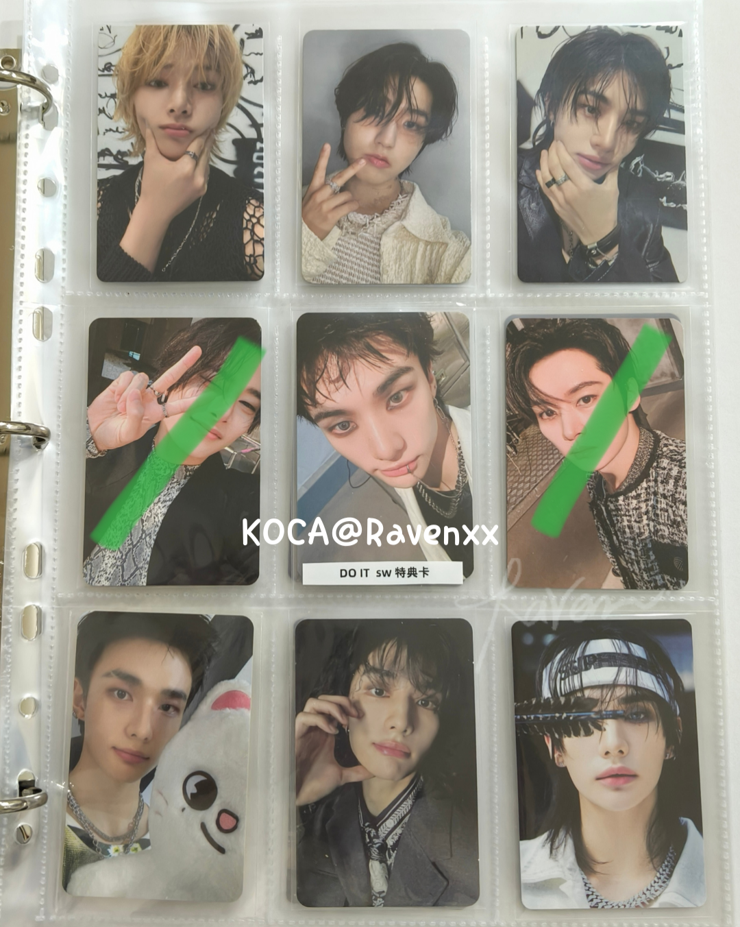 SKZ 專輯卡 特典卡 滿額卡 寅 辰 城 旻