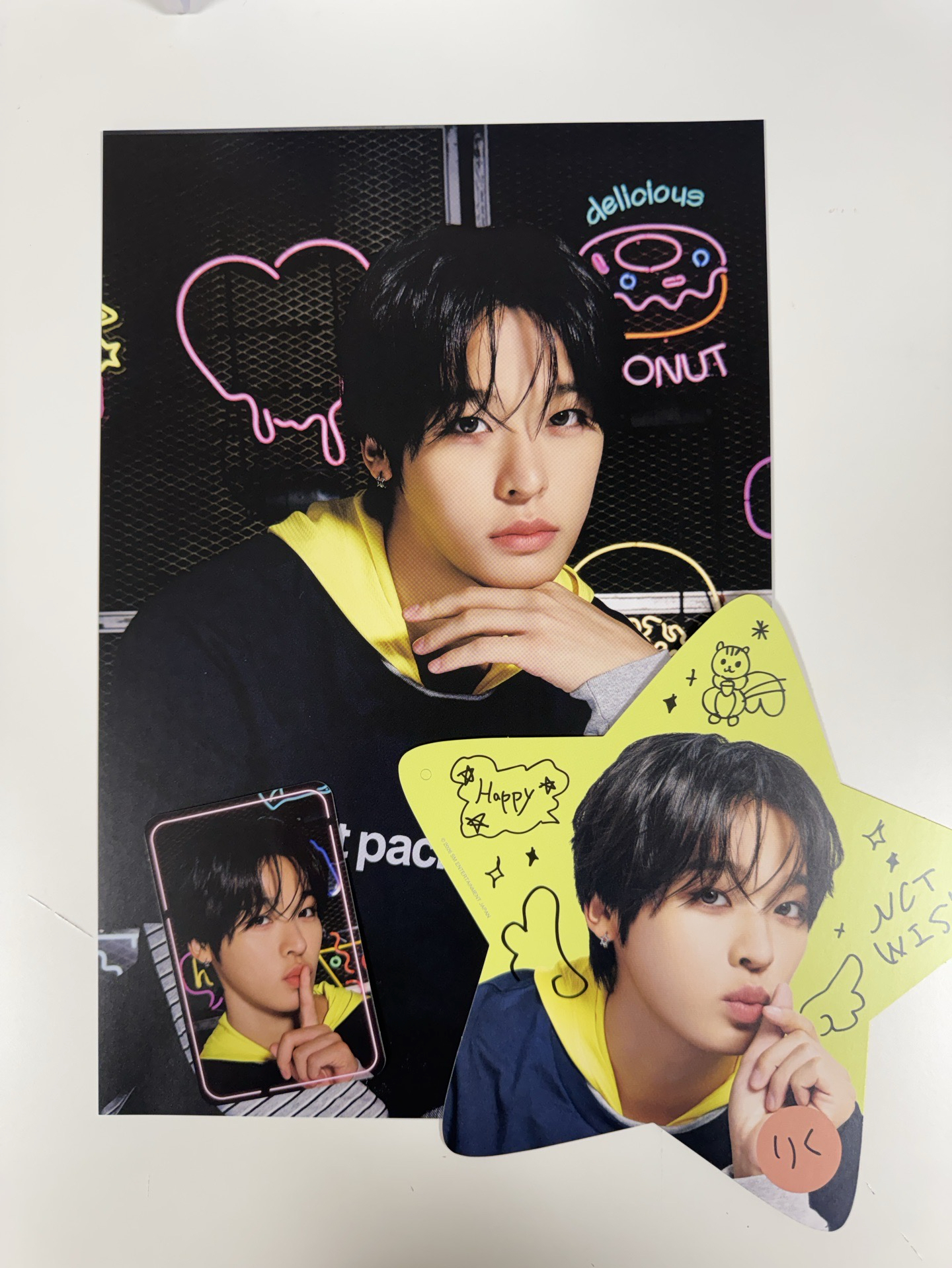 2026 日咖會員禮 小卡/星星旗/海報