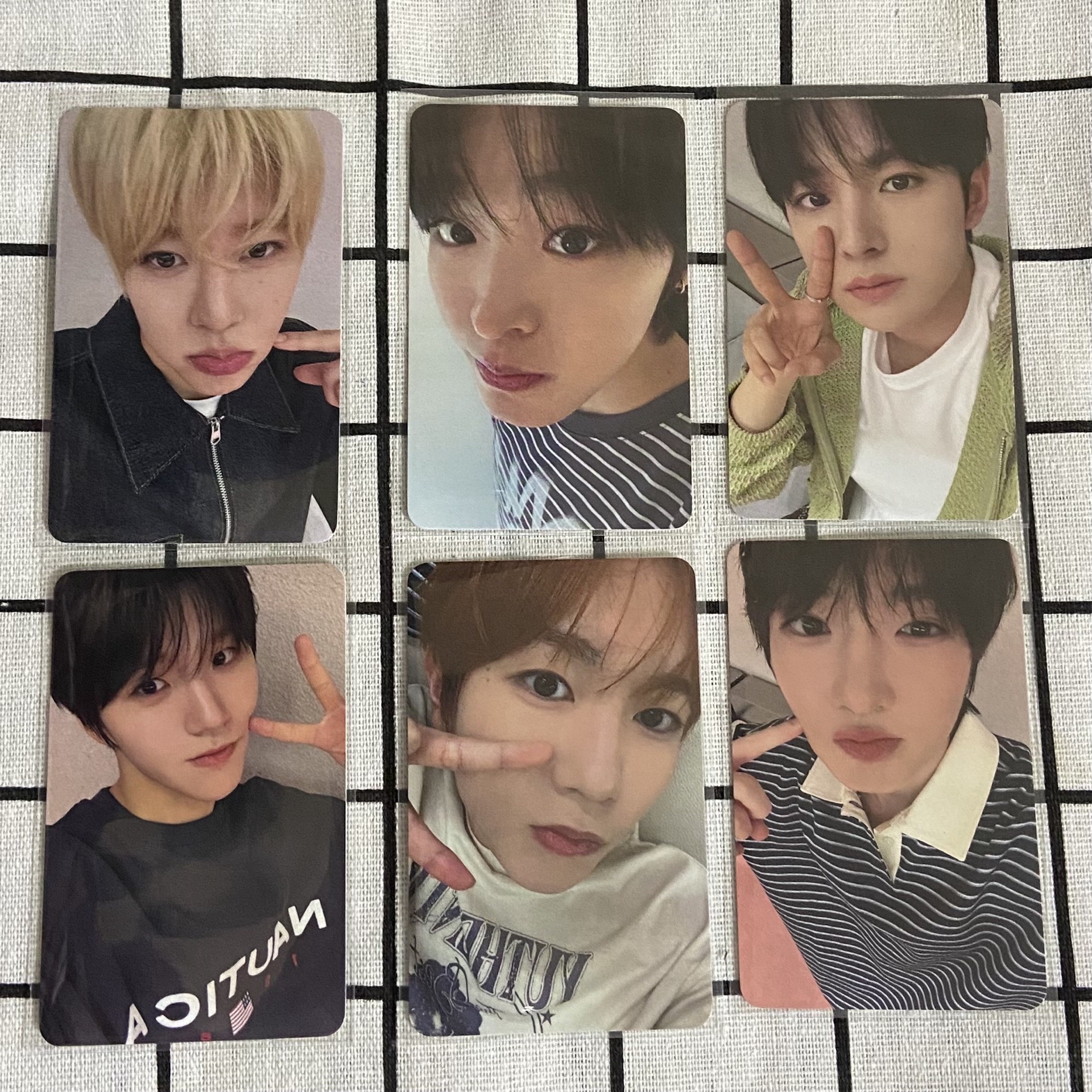 nct wish poppop hl 簽售卡