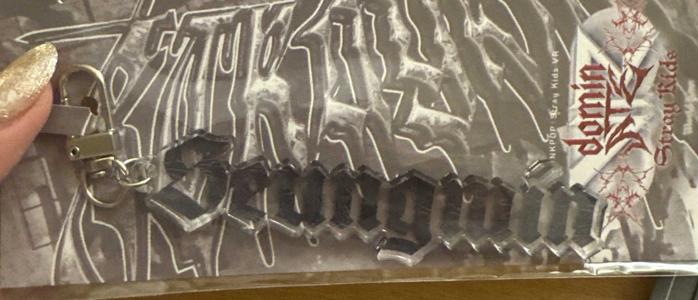 （日本製）壓克力鑰匙圈 玟