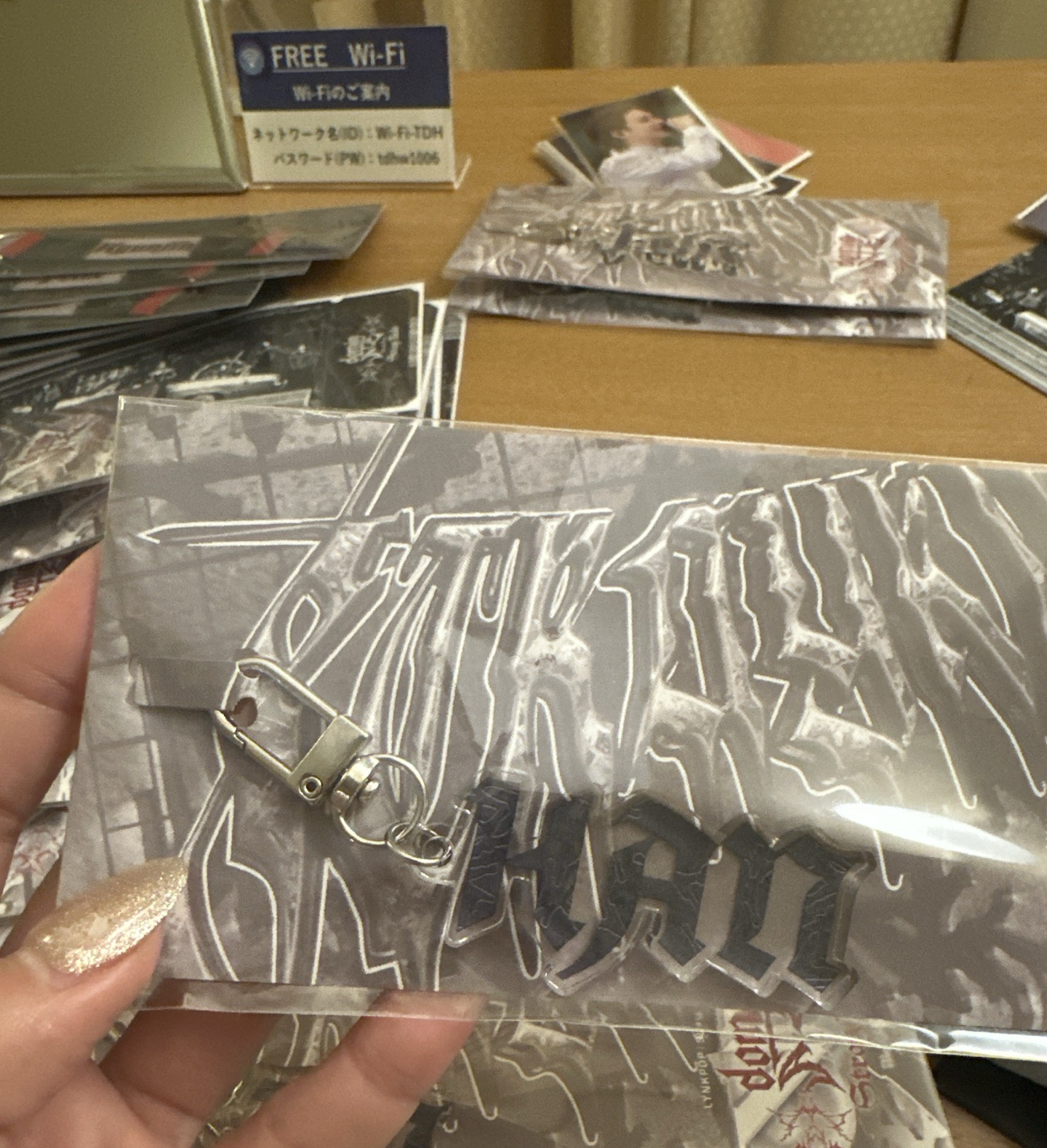 （日本製）壓克力鑰匙圈 HAN