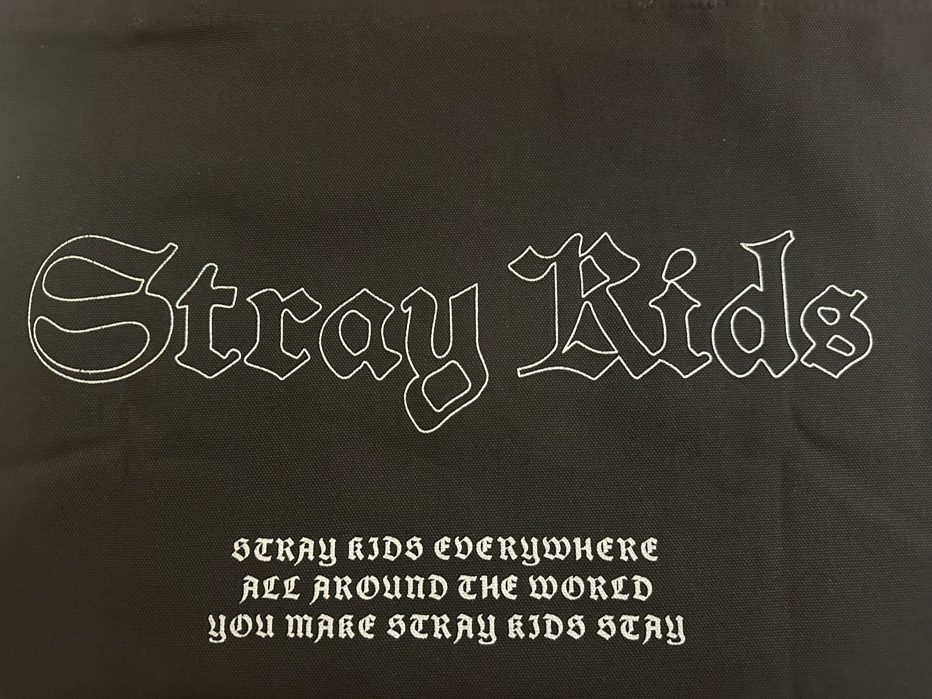 dominATE燙銀帆布托特包