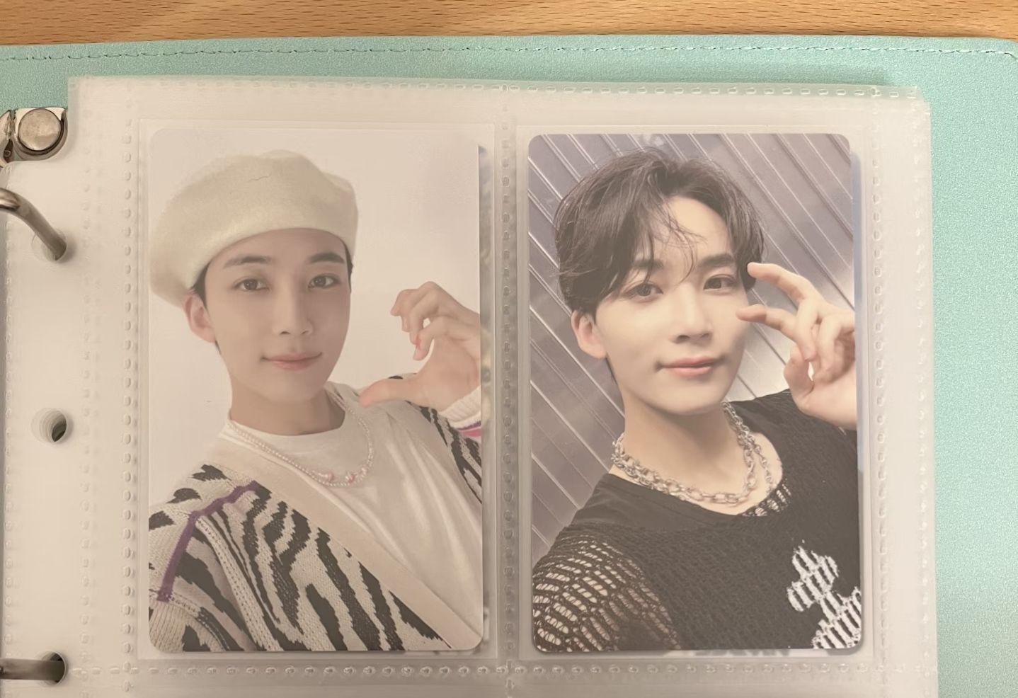 THE NAME 雜誌卡 黑白一套