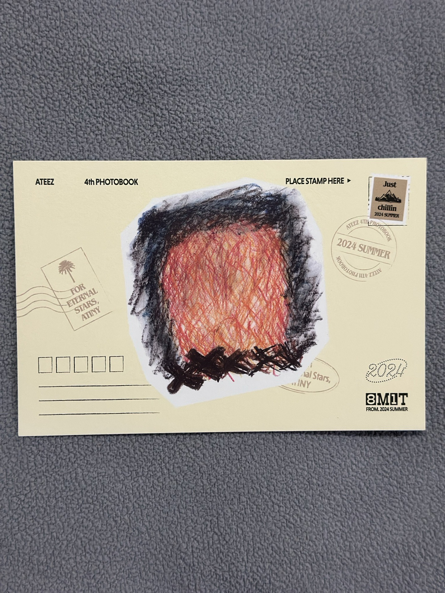 2024夏寫 旼琦 明信片➕周邊卡