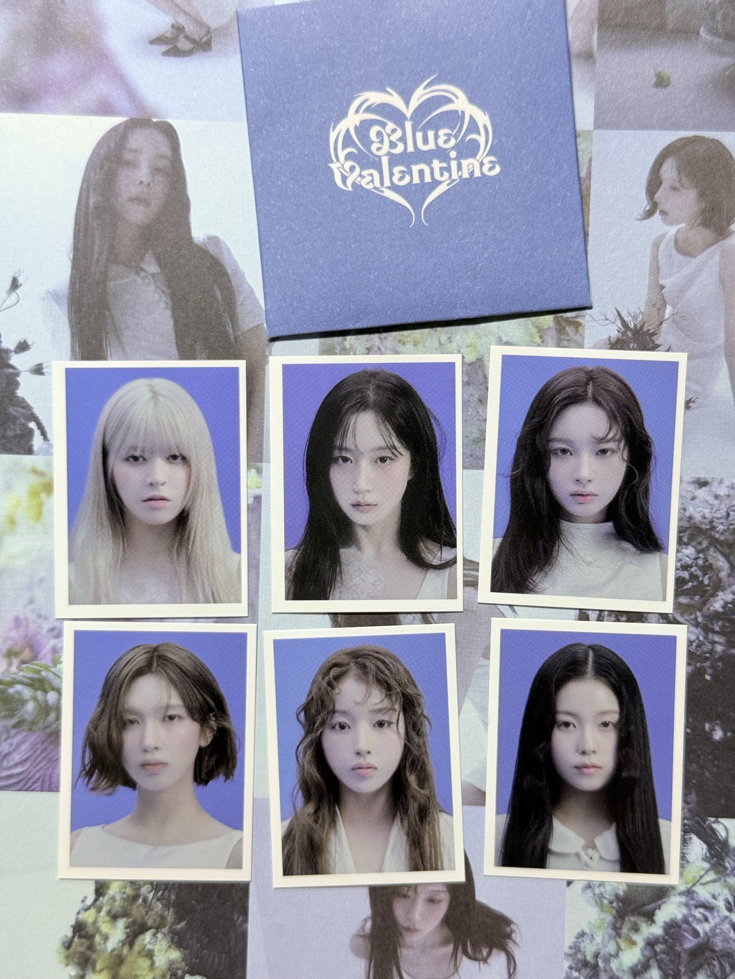 NMIXX 藍情證件照