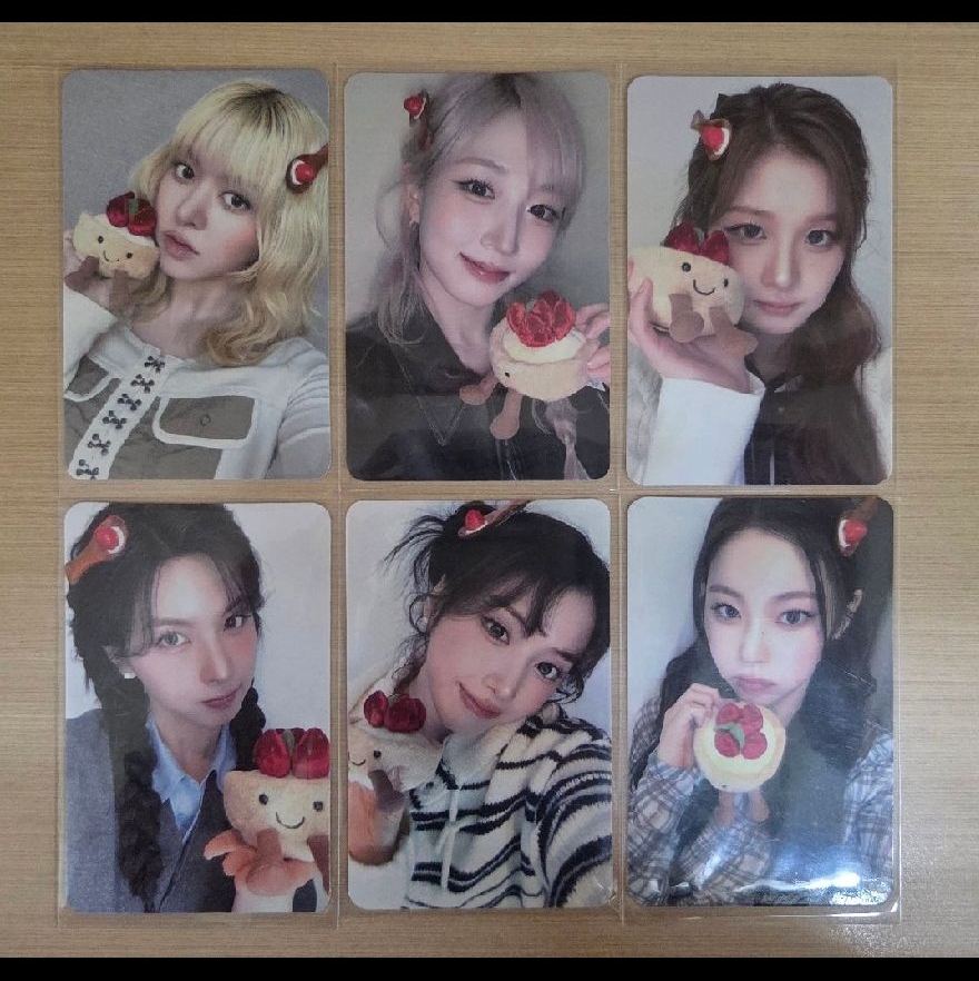 🐋現貨 NMIXX 正規一 數星星 幸運卡 草莓蛋糕一套