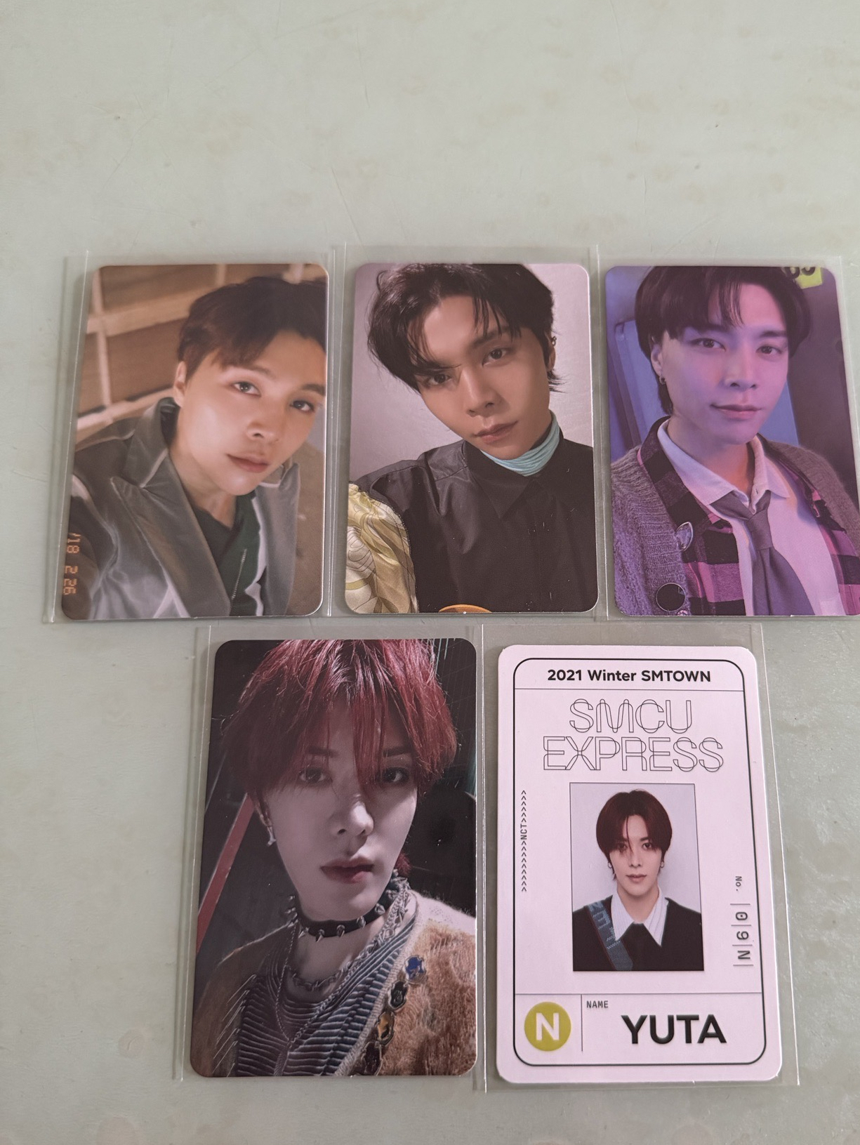 NCT 127 JOHNNY YUTA 專卡 小卡 Empathy / Sticker / SMCU/ Universe