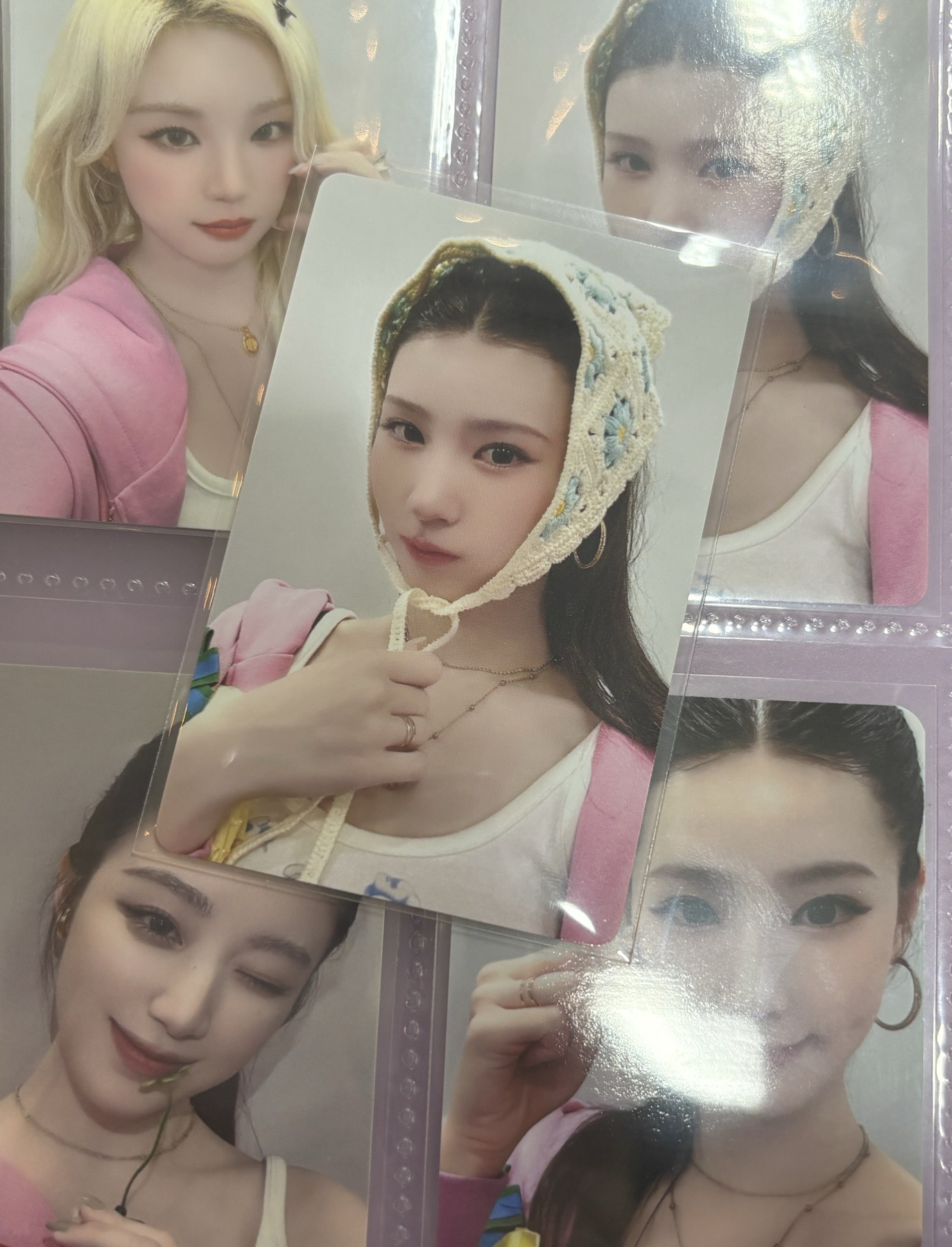 2025 Kcon La 隨機卡 頭巾麵