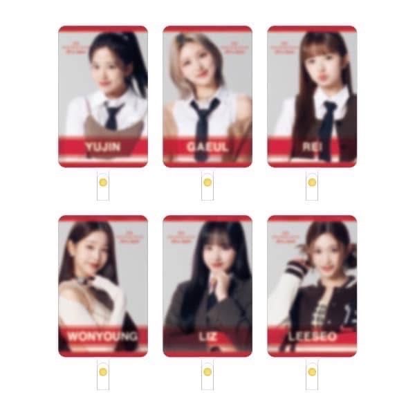 IVE安兪真手機吊牌 日本飯咪