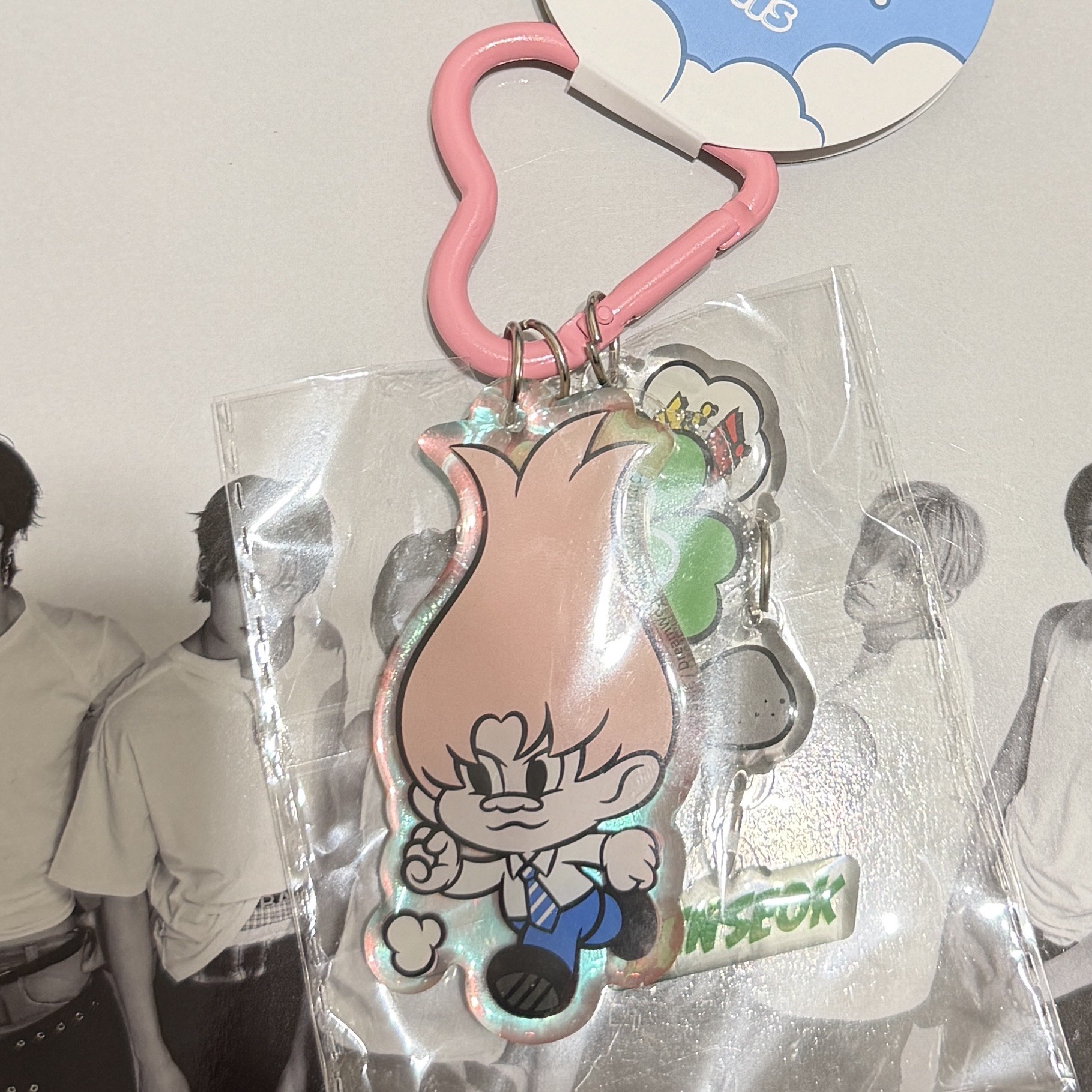 good luck trolls 石頭吊飾