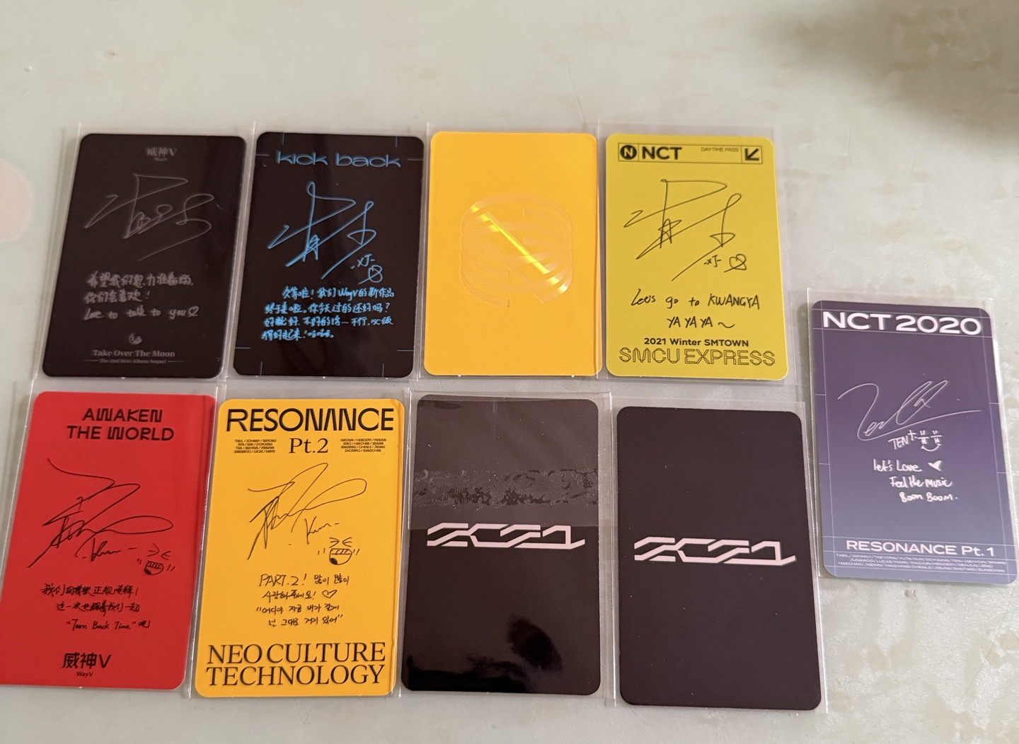 WayV 威神V NCT 專卡 XIAOJUN 肖俊 KUN 錕 TEN YANGYANG 揚揚 Kick Back