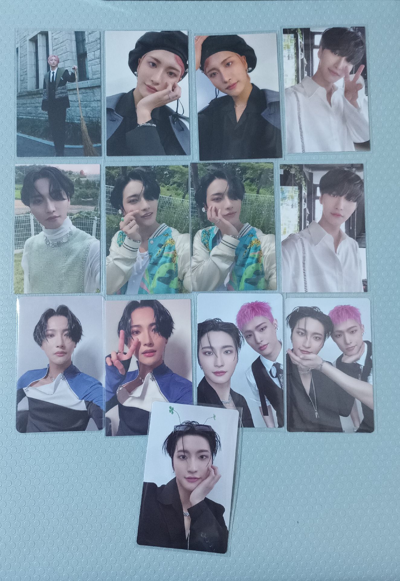 ATEEZ 星化 早期專卡(大多是霧面卡)  整圖售 