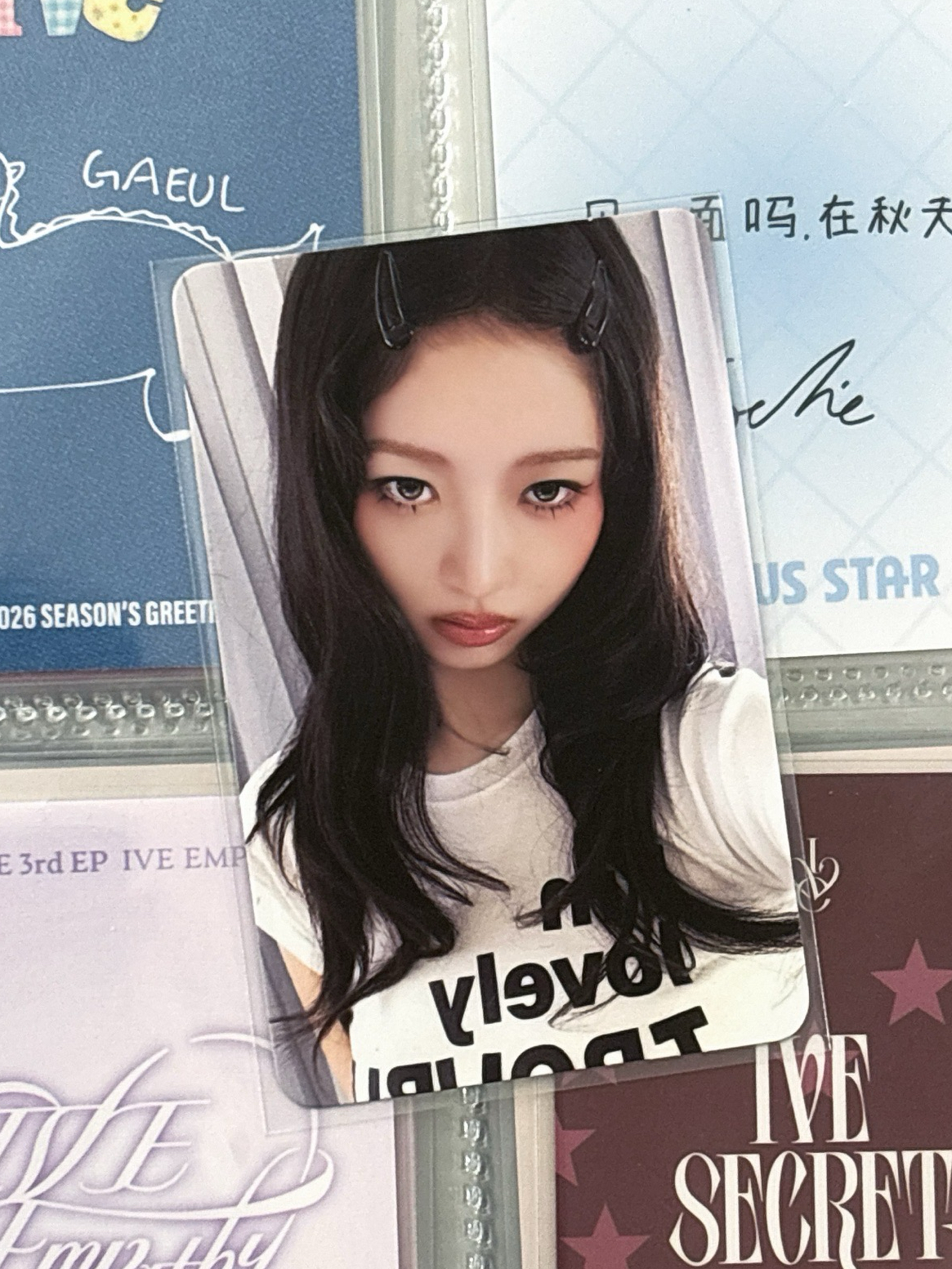 IVE SECRET 單封專輯卡