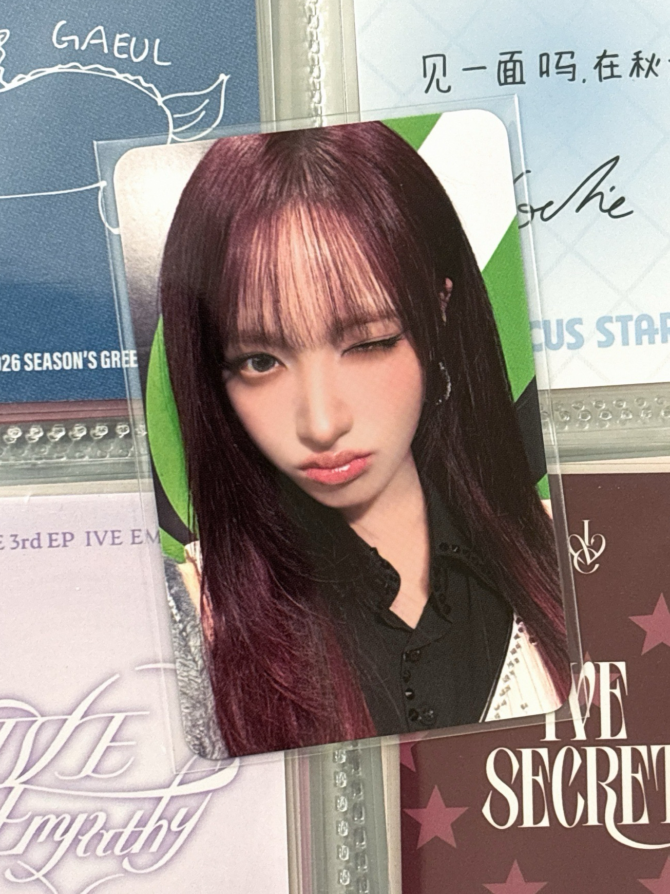 IVE SECRET wm 8.0 幸運卡 