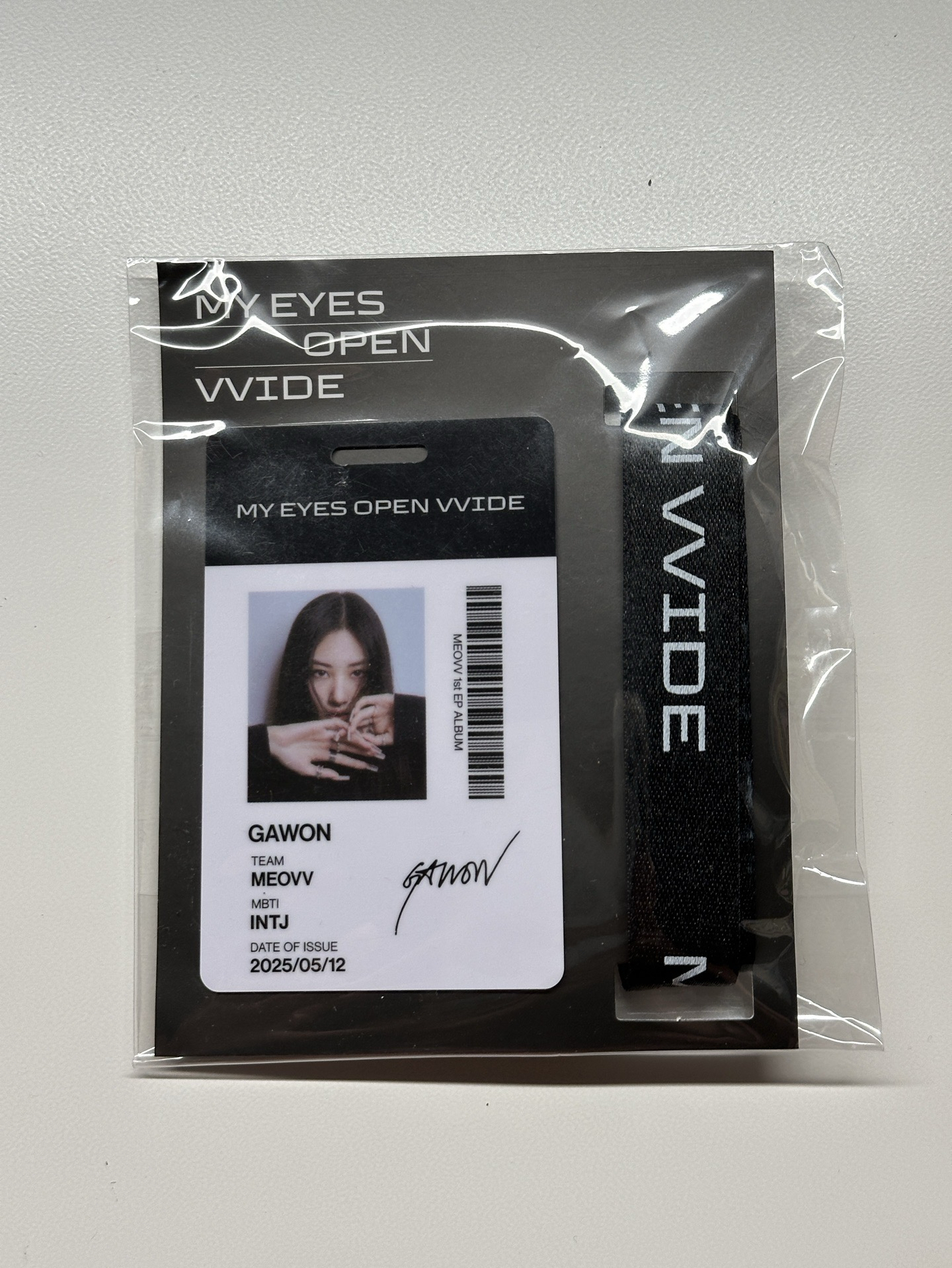 迷一 姓名牌 MEOVV EMPLOY ID CARD