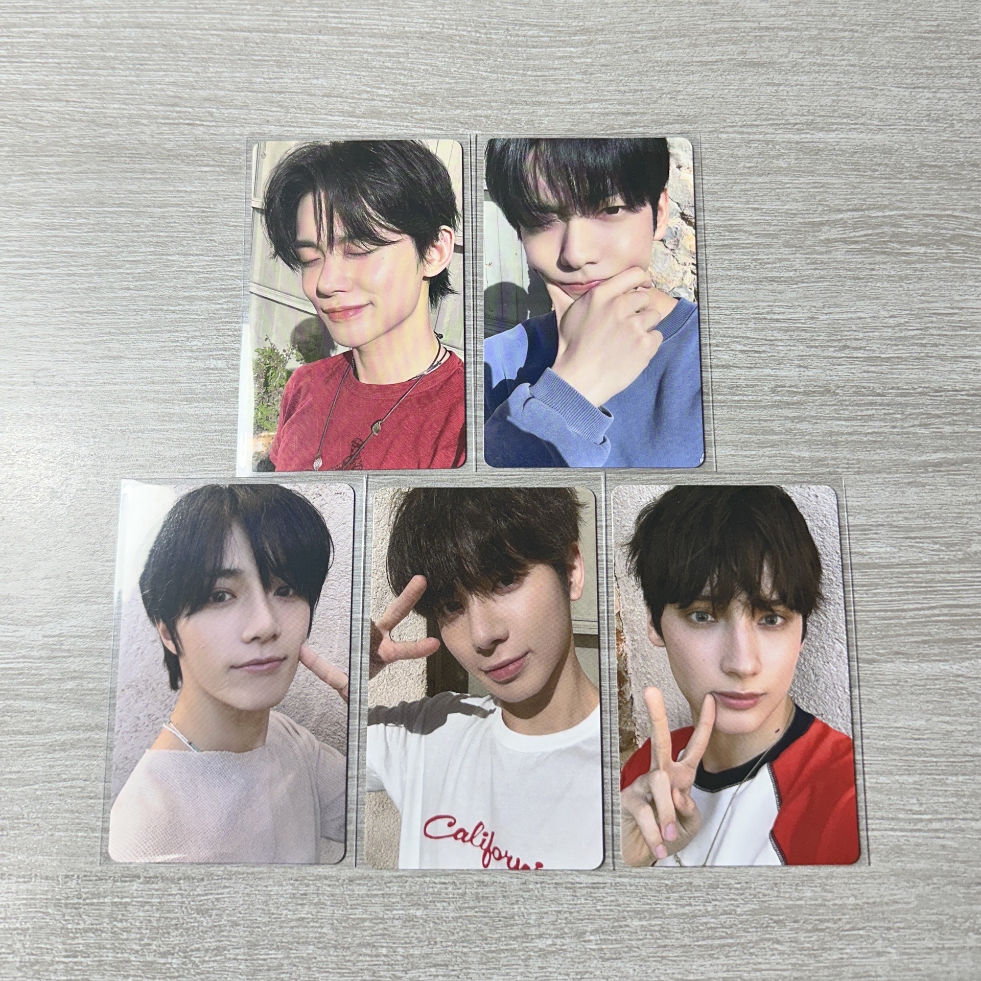 TXT 愛語日咖特典卡