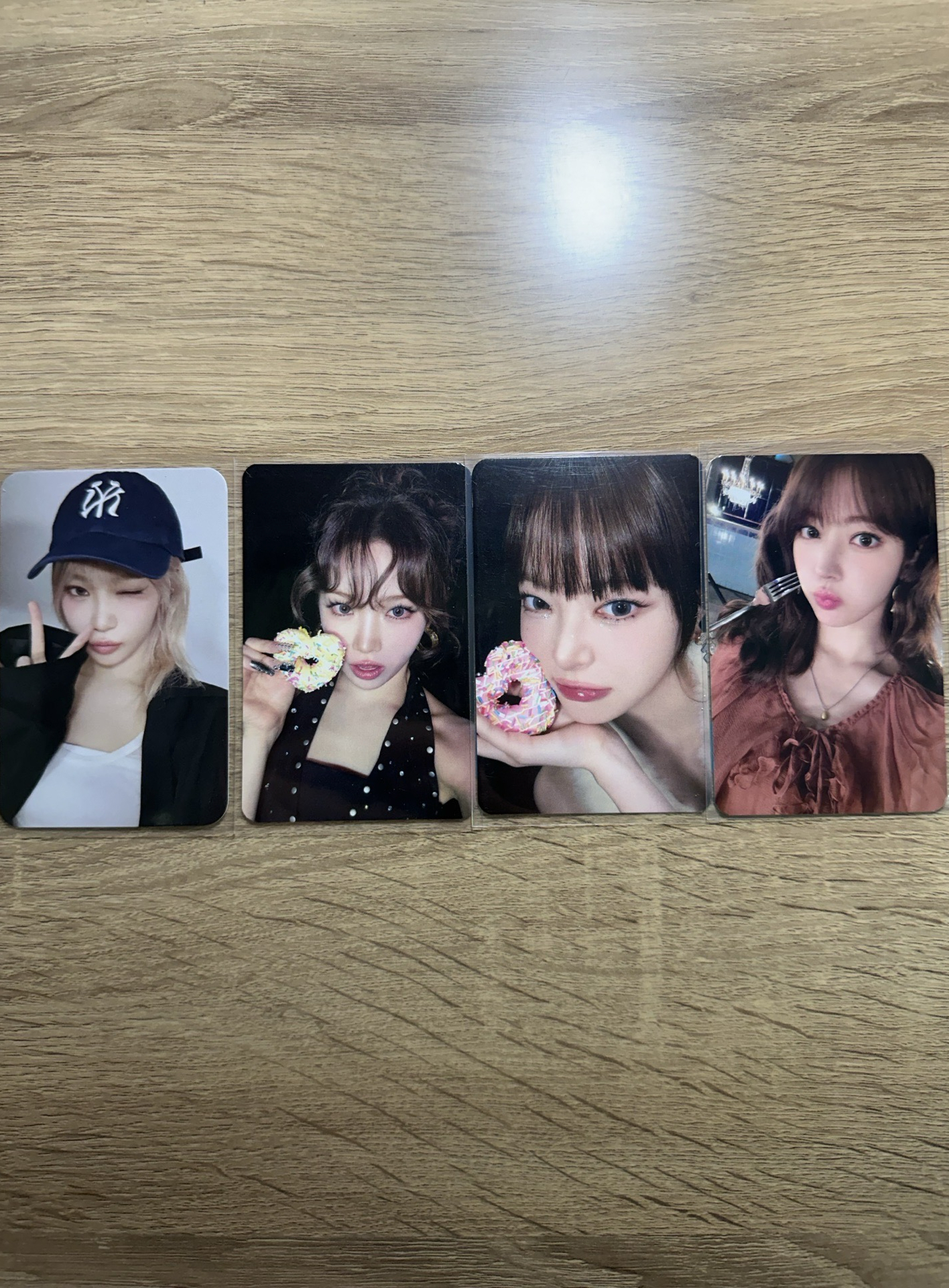 中文卡背數星星小盤四張