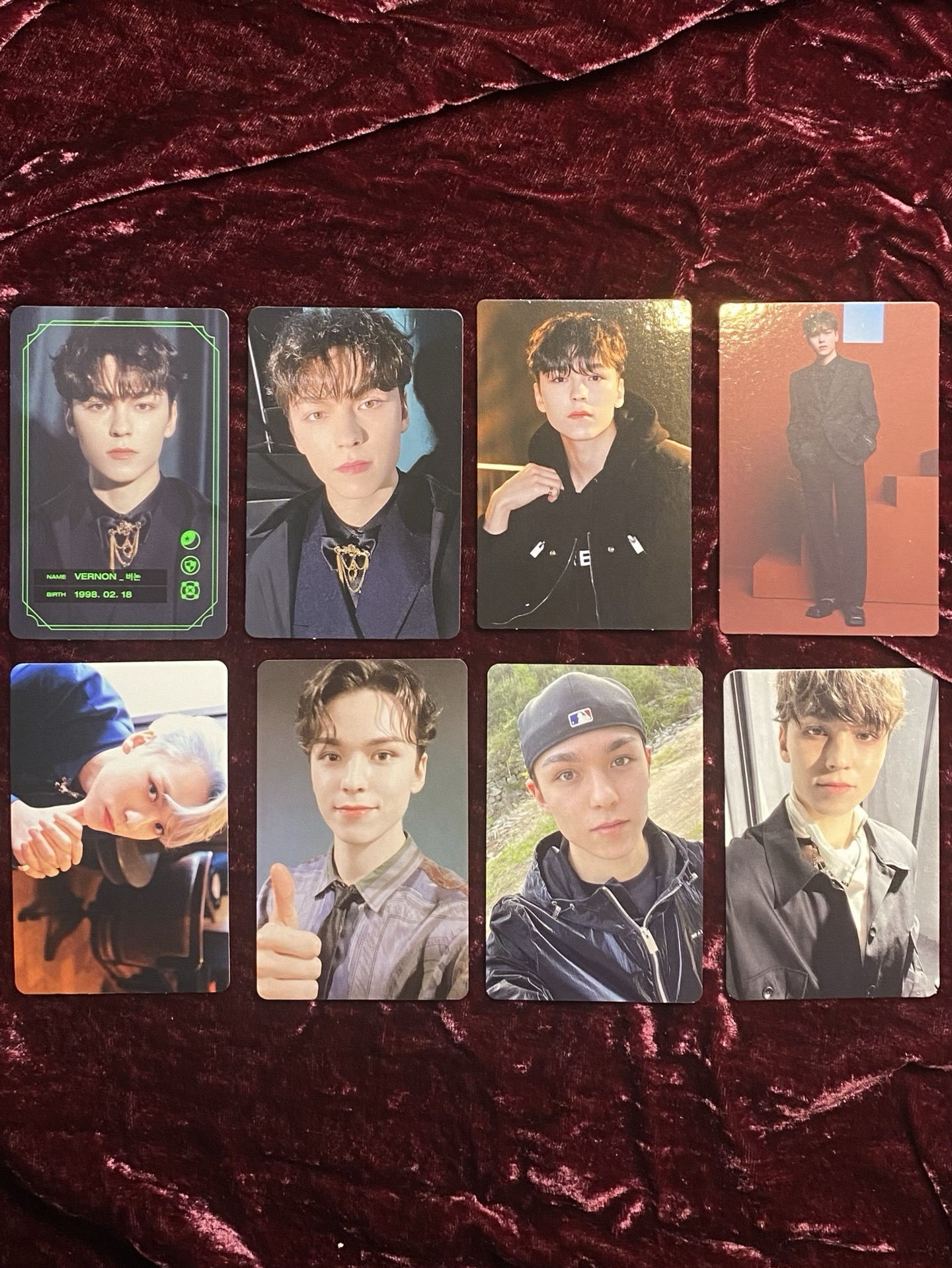 ⎝SEVENTEEN⎞VERNON 小卡