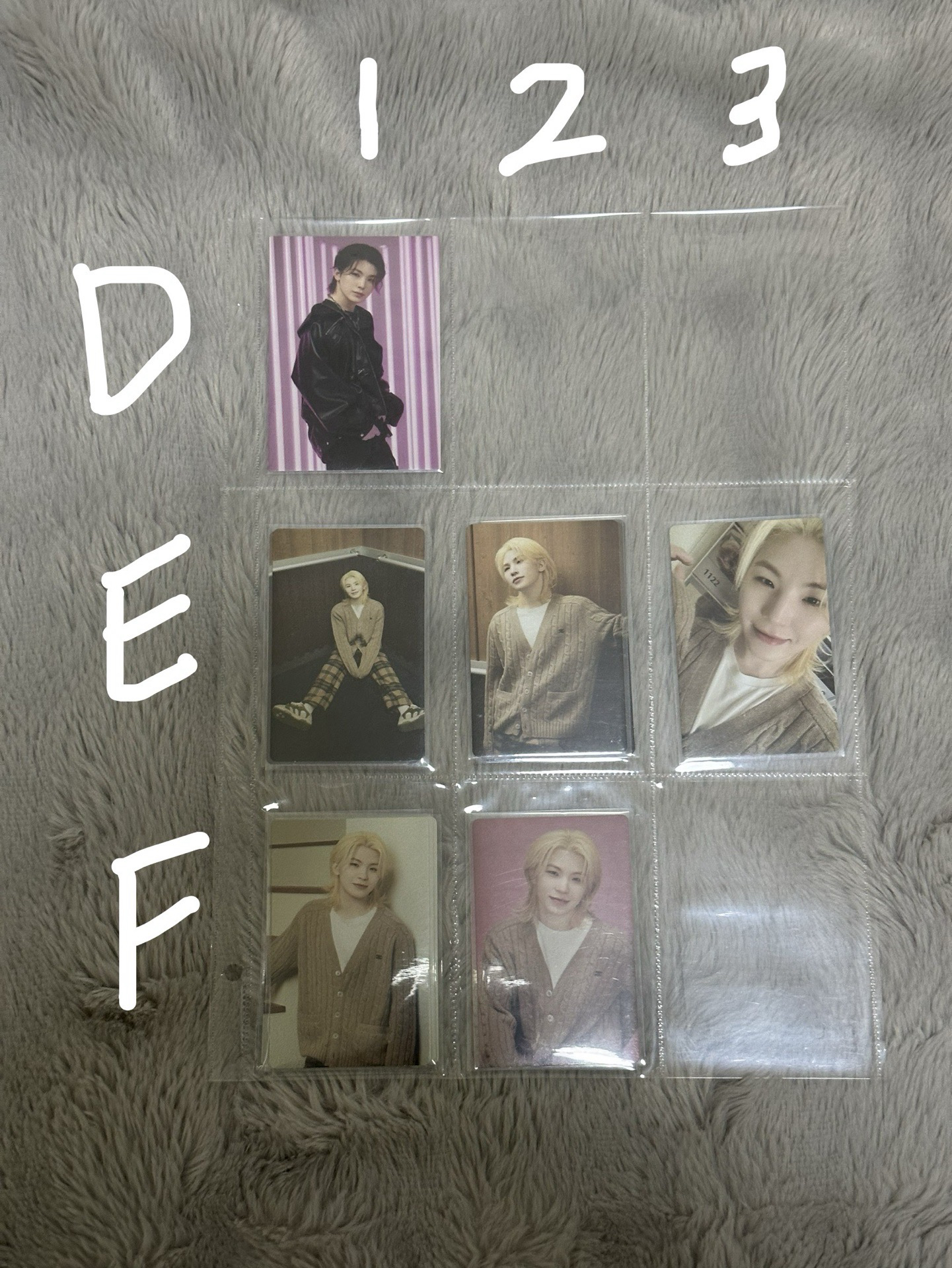 SEVENTEEN 知勳 卡區