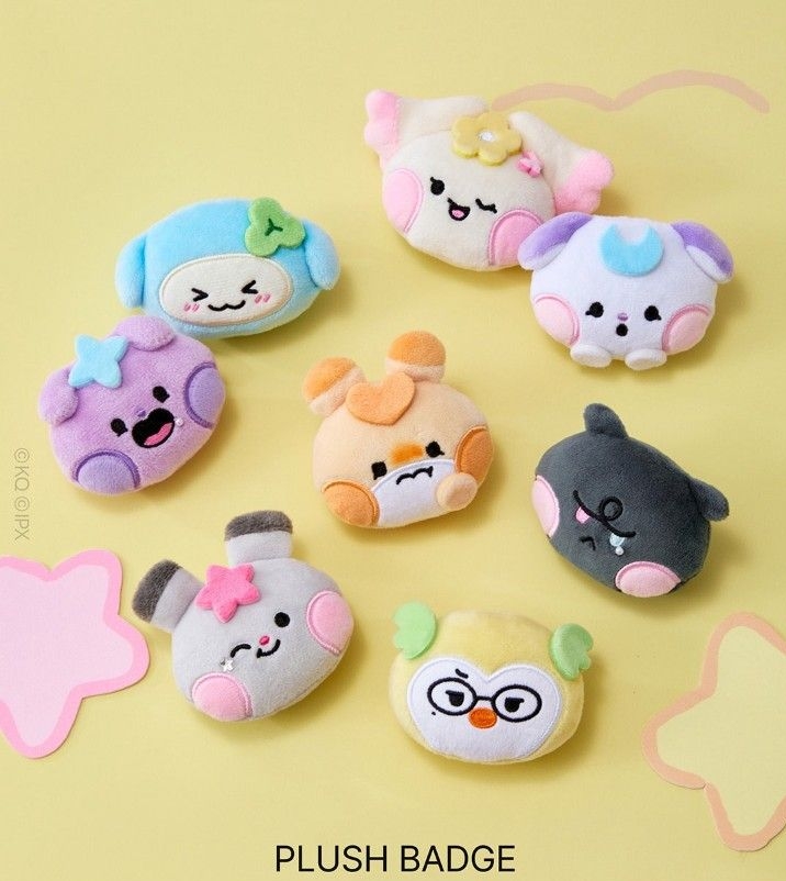 現貨／MIGHTEEZ 徽章 PLUSH BADGE