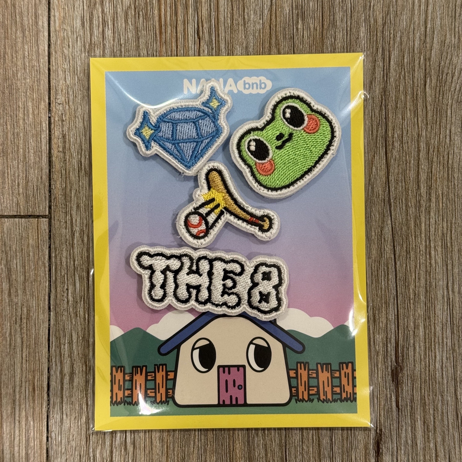 SEVENTEEN｜NANA bnb 週邊 布章 魔鬼粘 毛粘貼｜小八 THEpalee 徐明浩