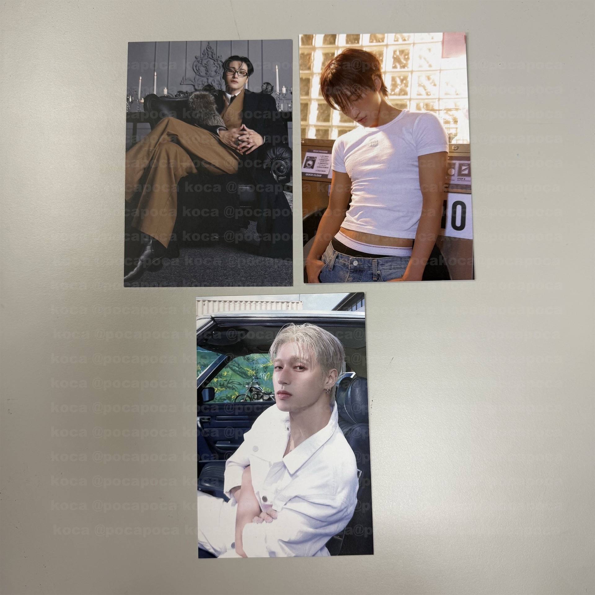 ATEEZ GH3 GH4 韓國線下簽售 親簽 明信片 簽卡 簽名卡 