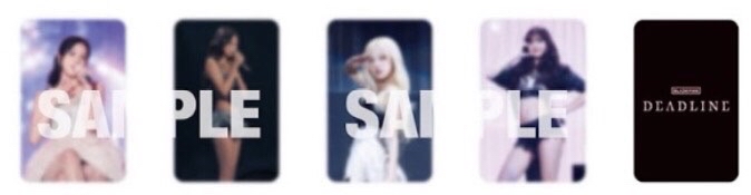🖤BLACKPINK🩷日本限定特典、單封卡（售完提早結單）