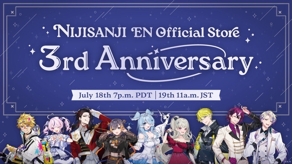 NIJISANJI EN Official Store 3rd Anniversary