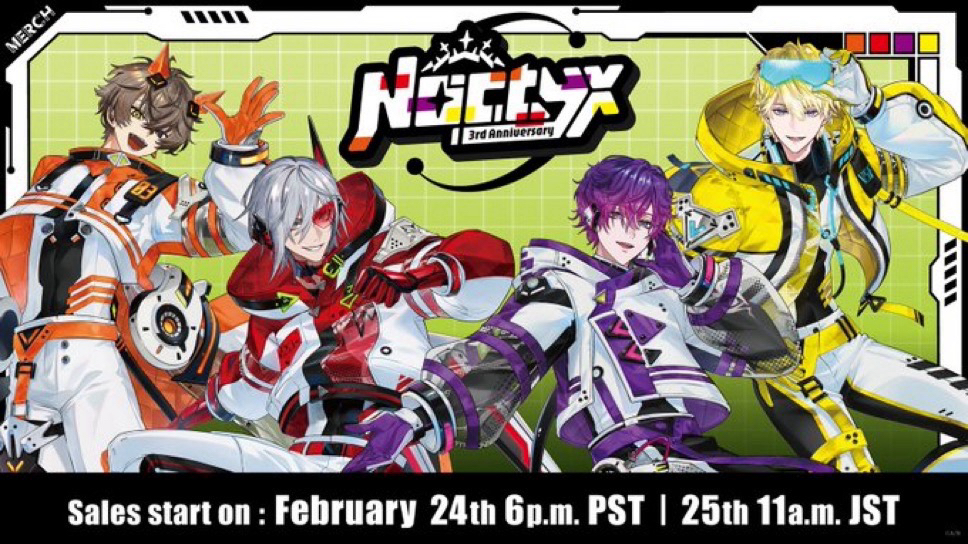 Noctyx 3rd Anniversary