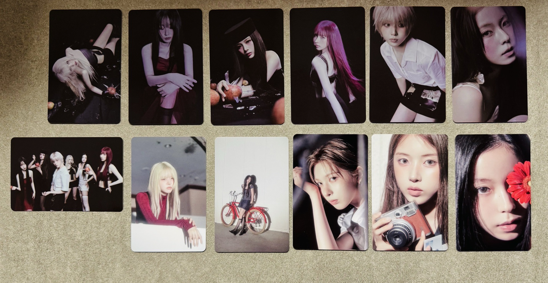 NMIXX BLUE VALENTINE 電子專 專卡