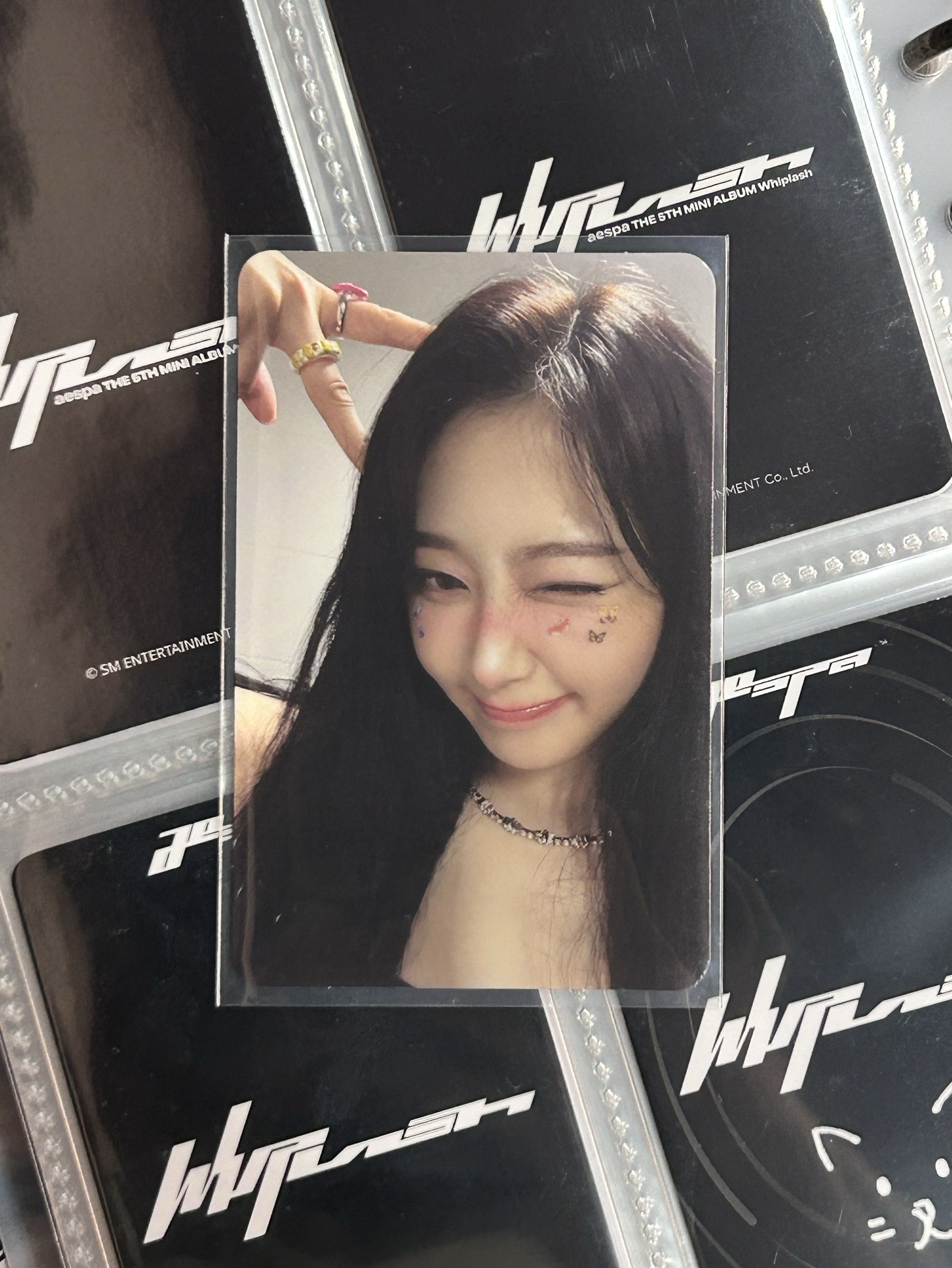 aespa Giselle Armageddon 專輯卡 Zine Ver.