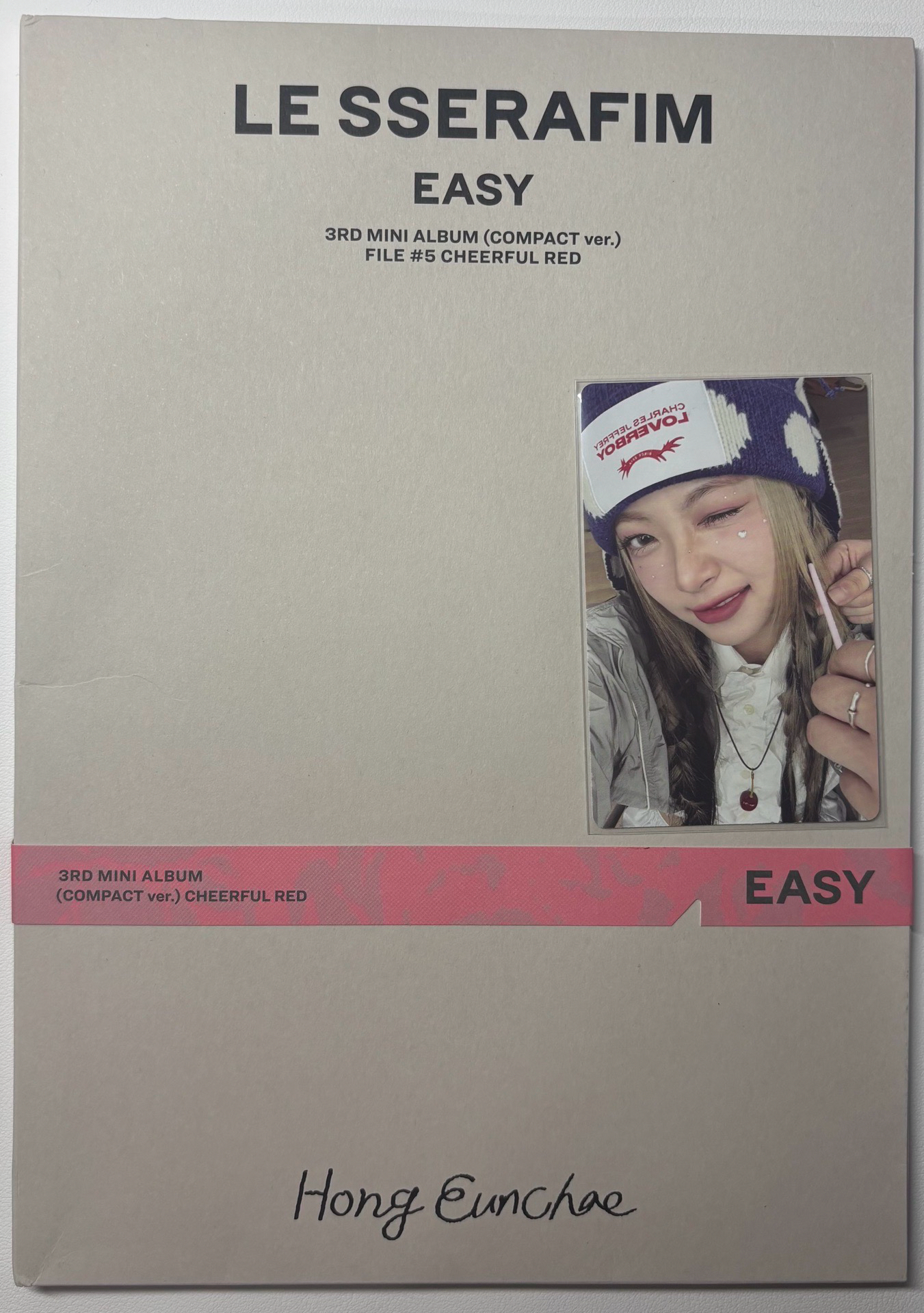 LE SSERAFIM小卡含專