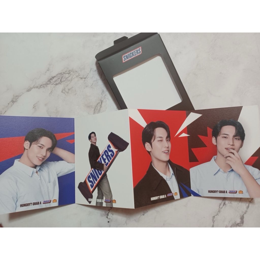 士力架「SEVENTEEN」MINGYU 摺疊明信片組