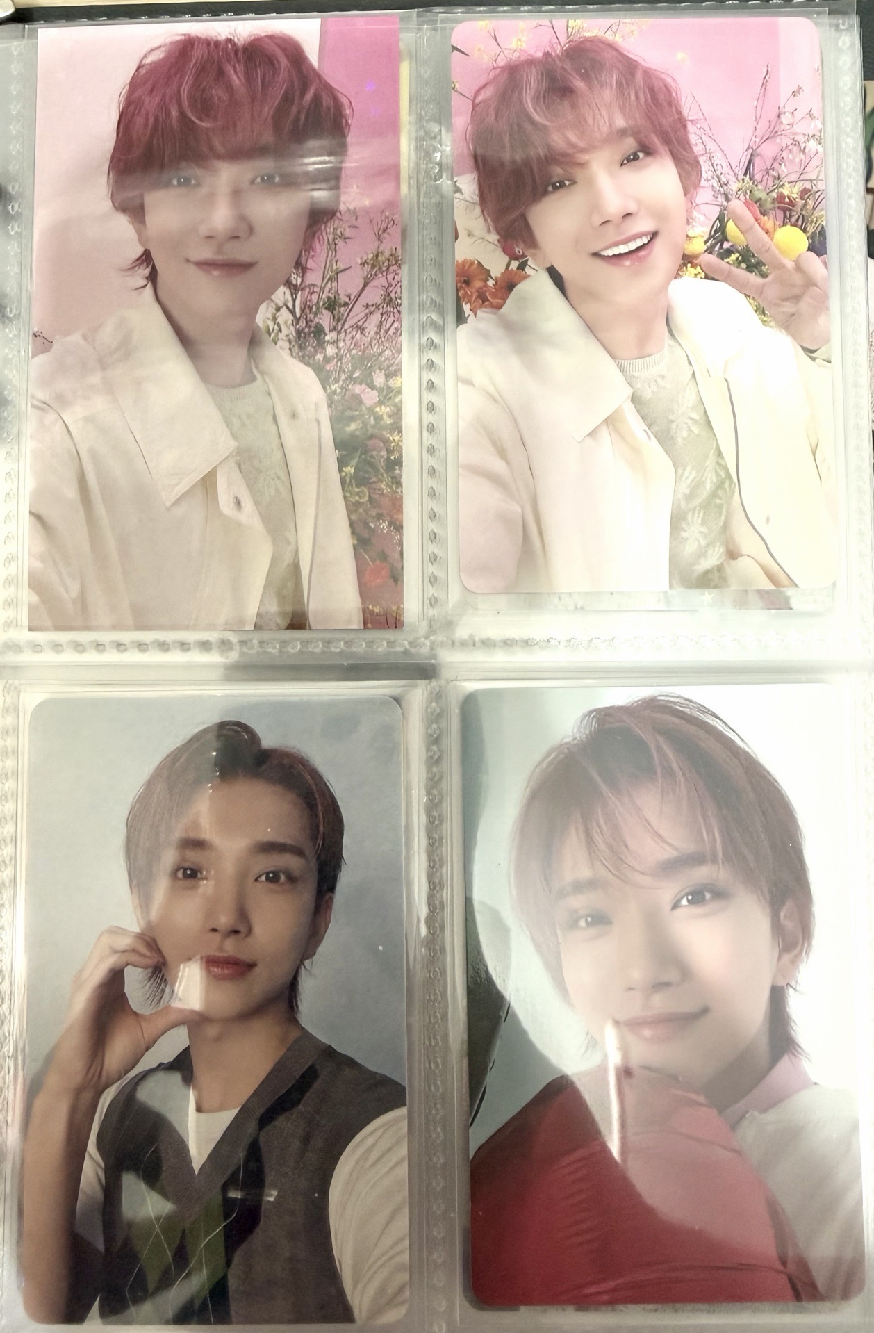 知秀JOSHUA Always Yours 小卡一套四張（樹莓秀）