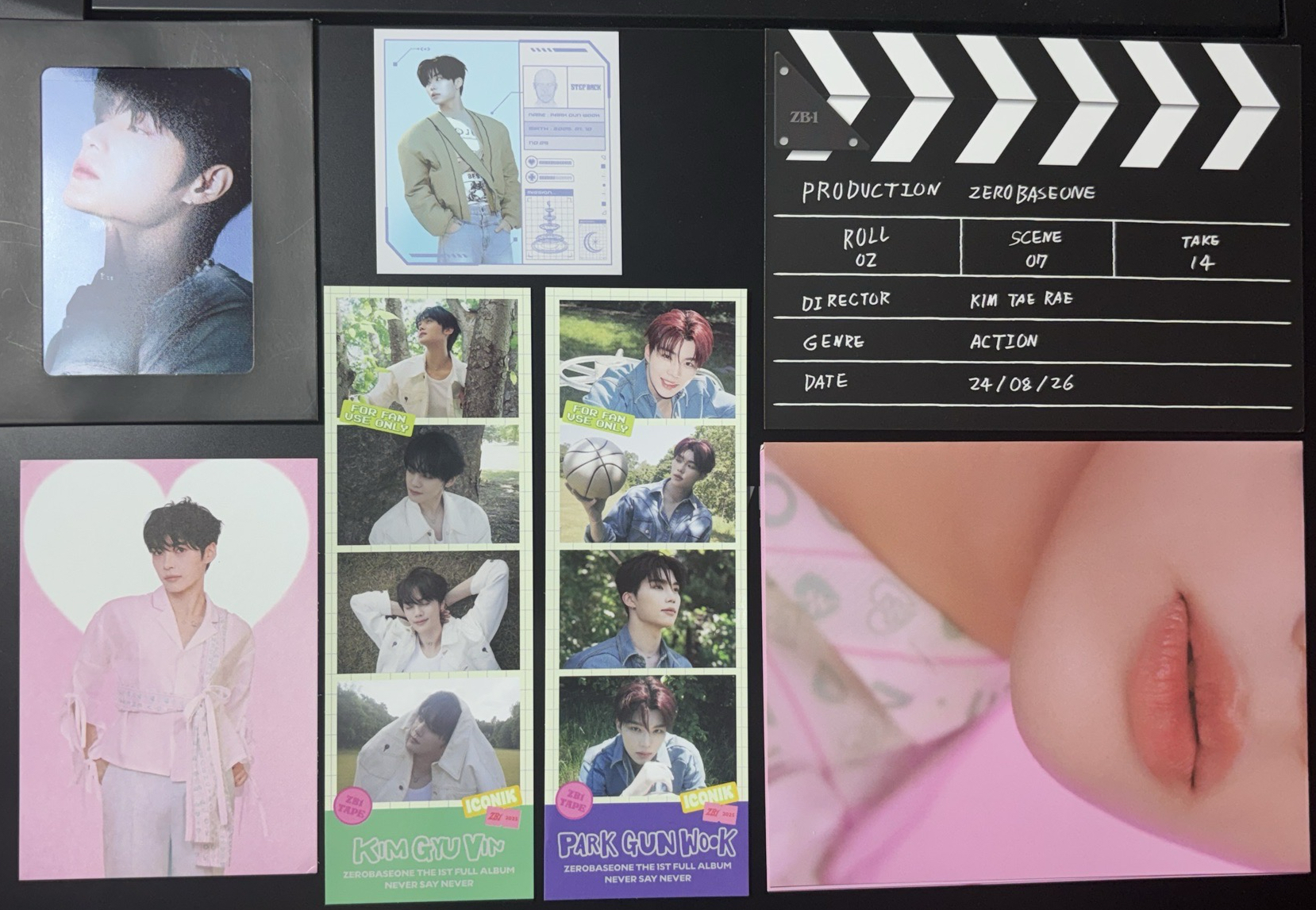 ZB1 迷一、迷五、正規一 隨機物 