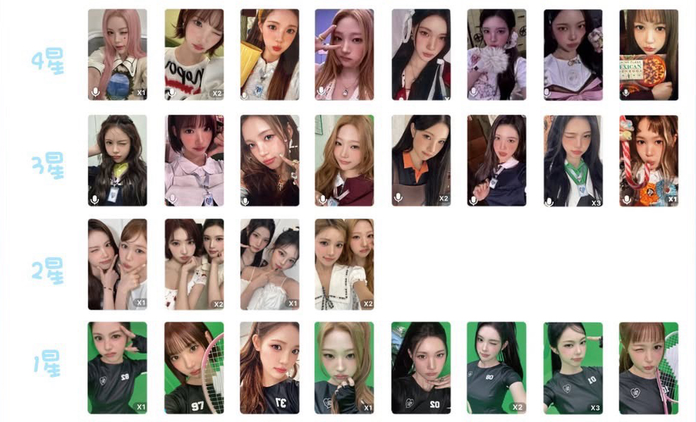 Hearts2Hearts 1-4星一次收齊