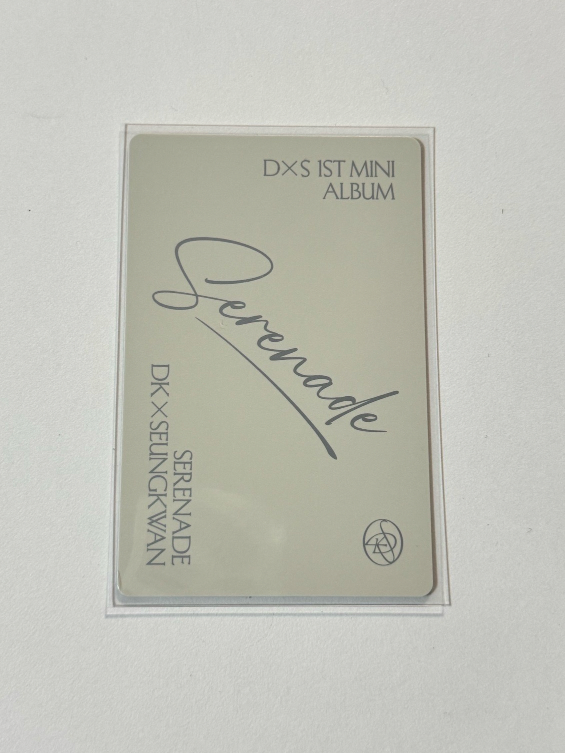 碩 𝐃x𝐒 ‘소야곡’ ECHO ver  專輯卡 