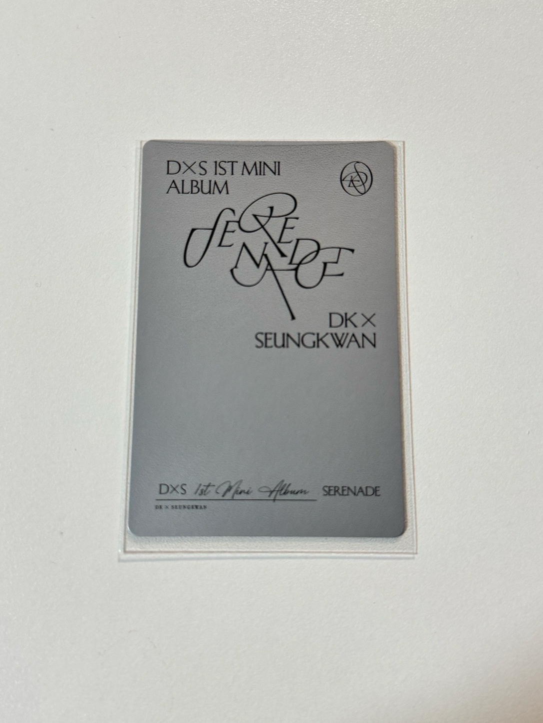 碩 𝐃x𝐒 ‘소야곡’ BLUE ver 專輯卡 