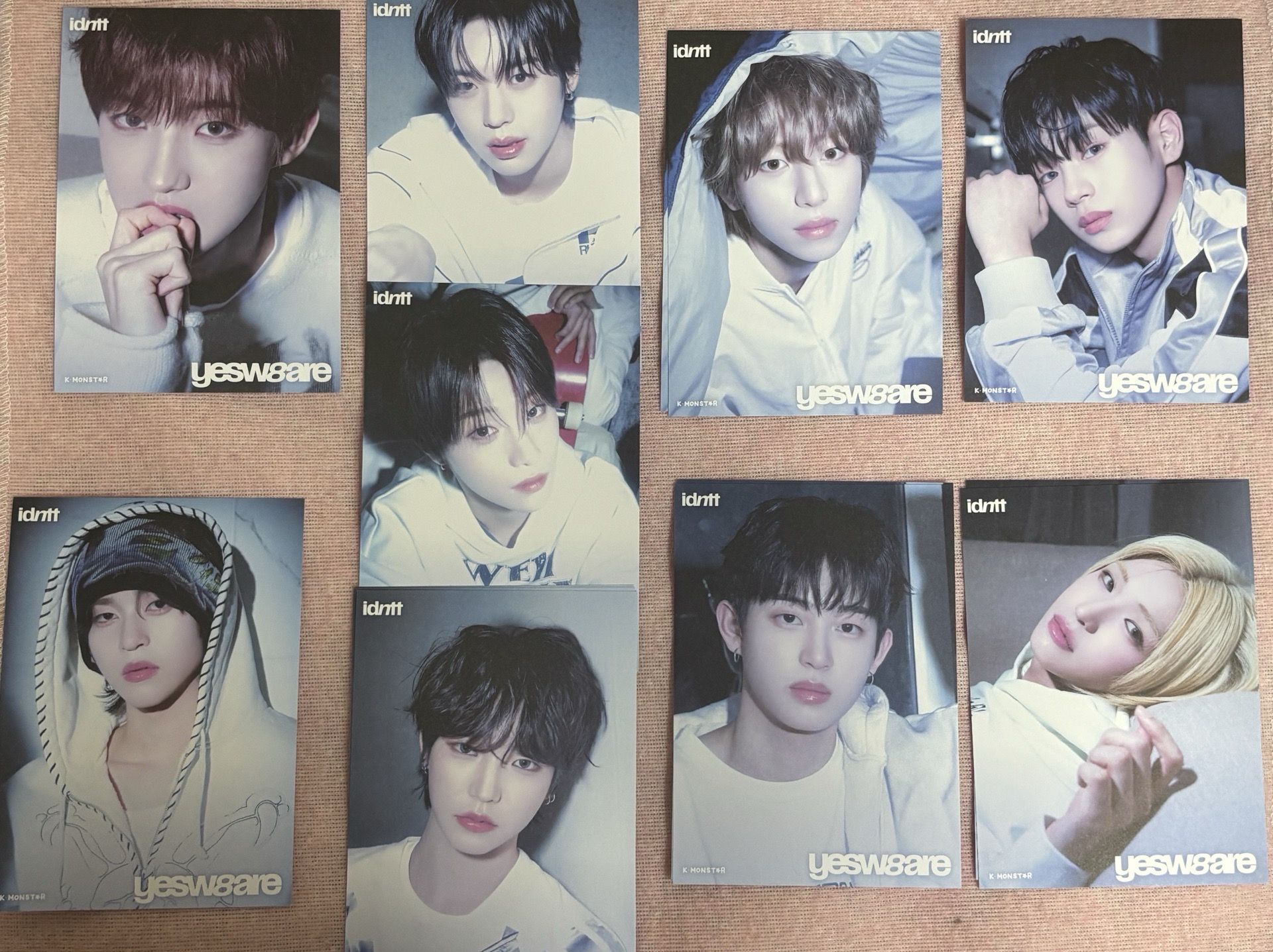 idntt扭蛋會明信片